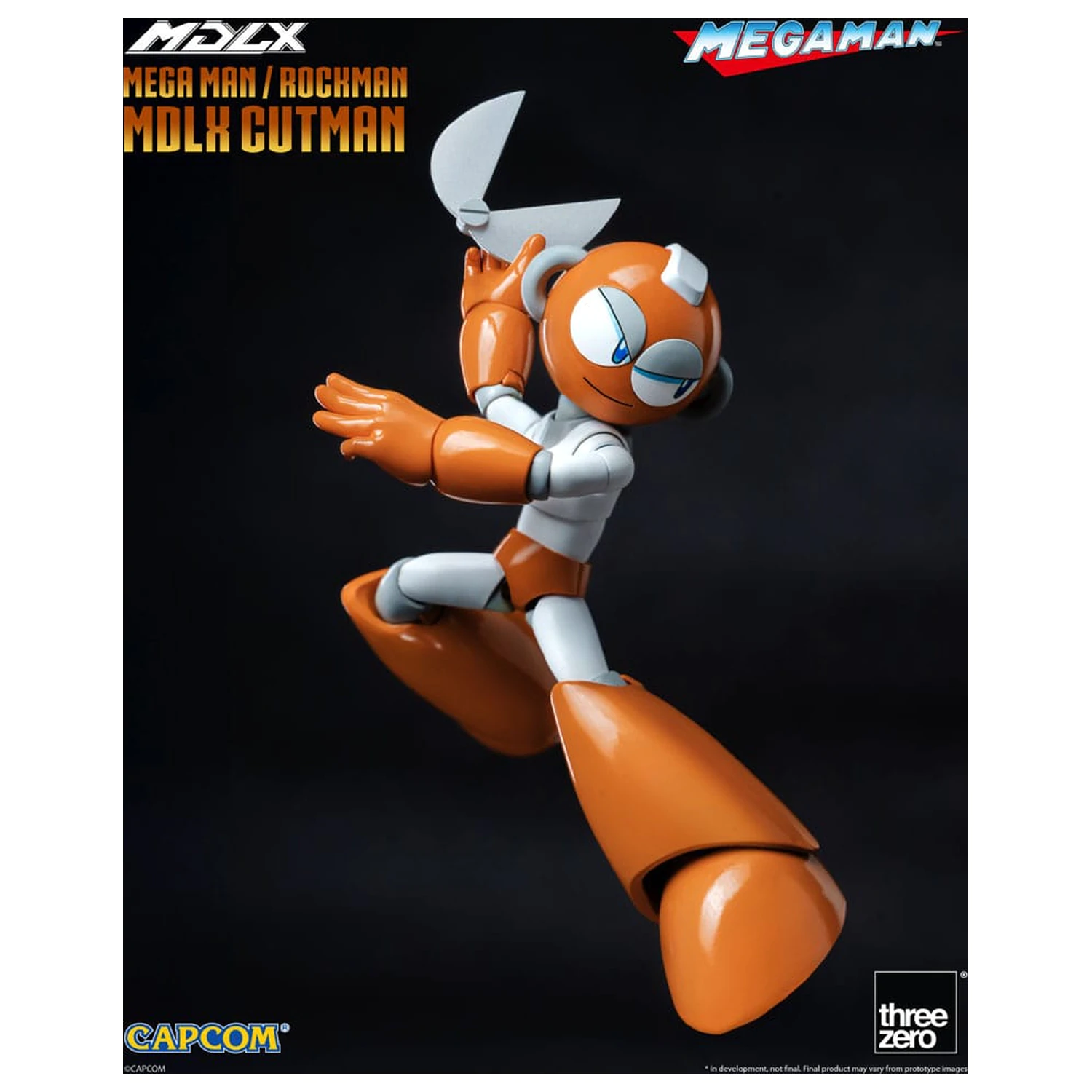 Mega Man MDLX Akcijska figura Rockman / Mega Man Cutman 12 cm fotografija proizvoda