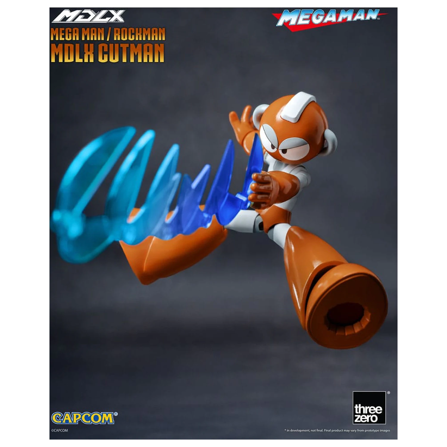 Mega Man MDLX Akcijska figura Rockman / Mega Man Cutman 12 cm fotografija proizvoda