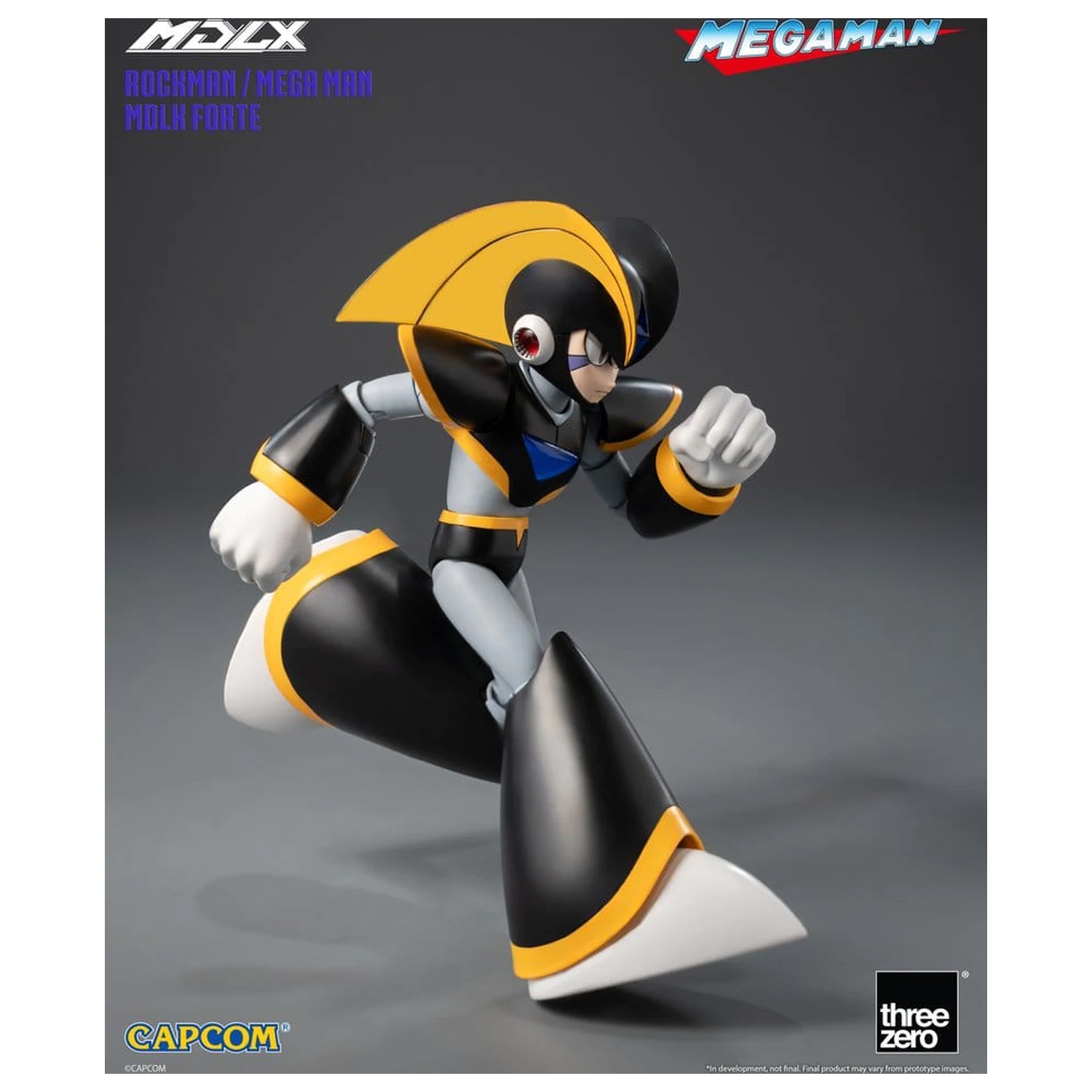 Mega Man MDLX Akcijska figura Rockman / Mega Man Forte 10 cm fotografija proizvoda