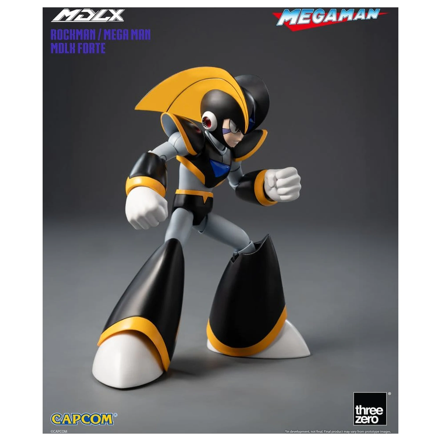 Mega Man MDLX Akcijska figura Rockman / Mega Man Forte 10 cm fotografija proizvoda