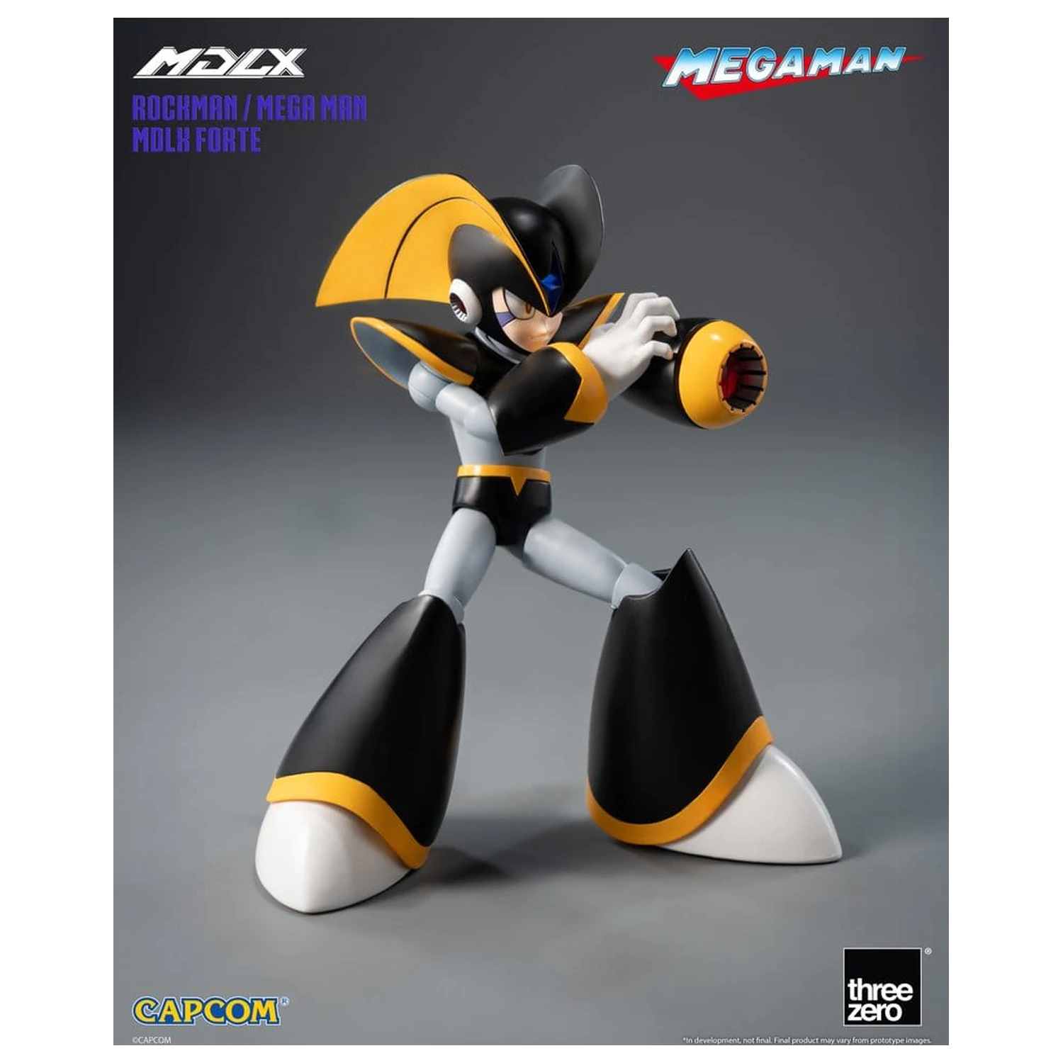 Mega Man MDLX Akcijska figura Rockman / Mega Man Forte 10 cm fotografija proizvoda