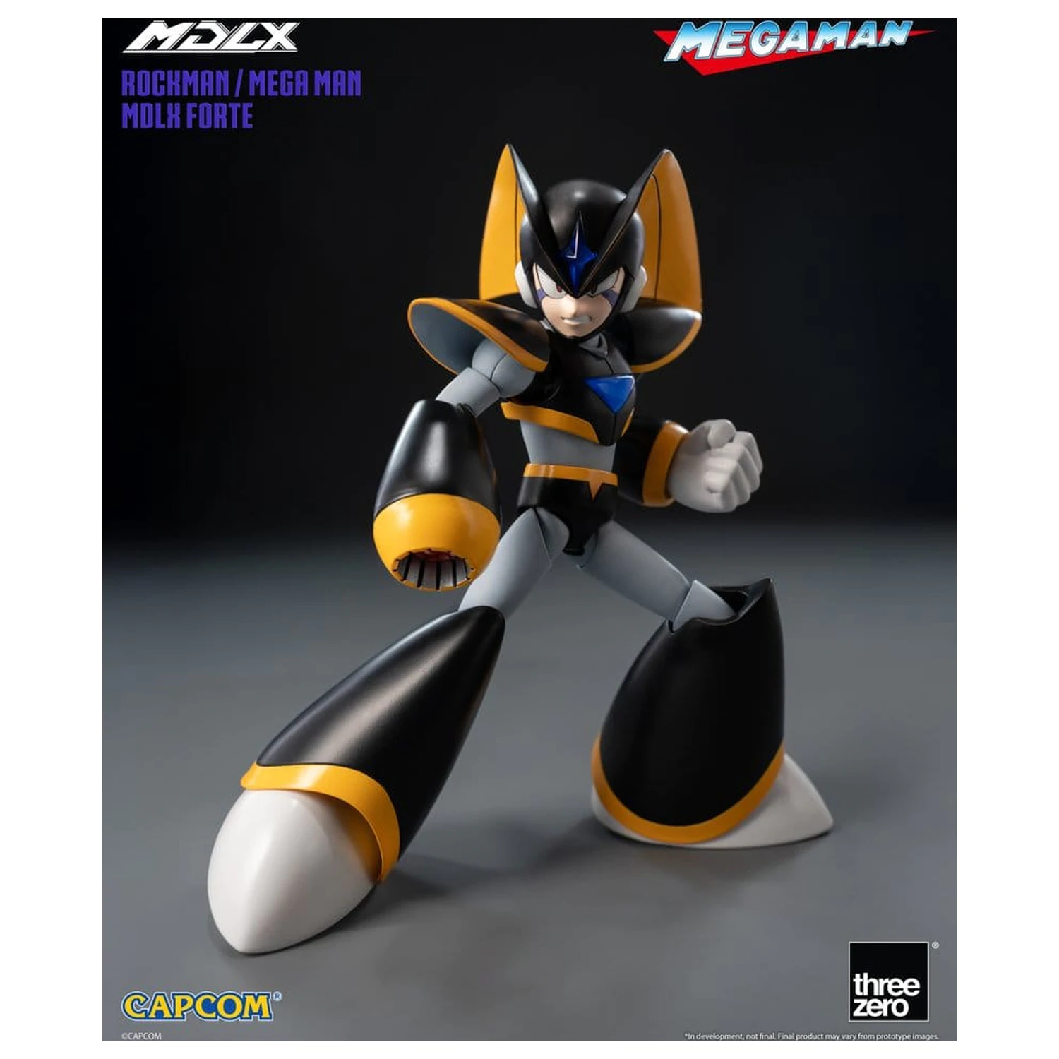 Mega Man MDLX Akcijska figura Rockman / Mega Man Forte 10 cm fotografija proizvoda