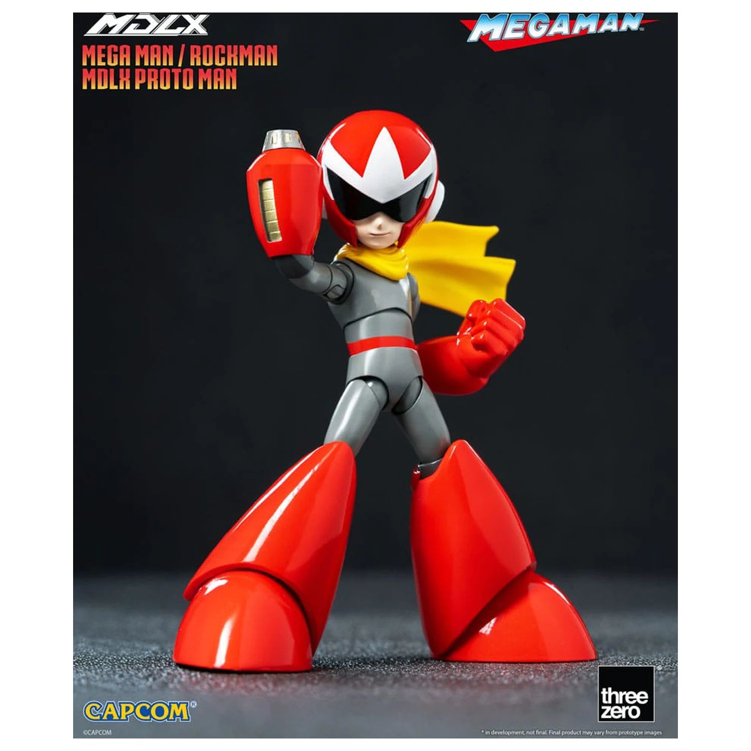 Mega Man MDLX Akcijska figura Rockman / Mega Man Proto Man 10 cm fotografija proizvoda