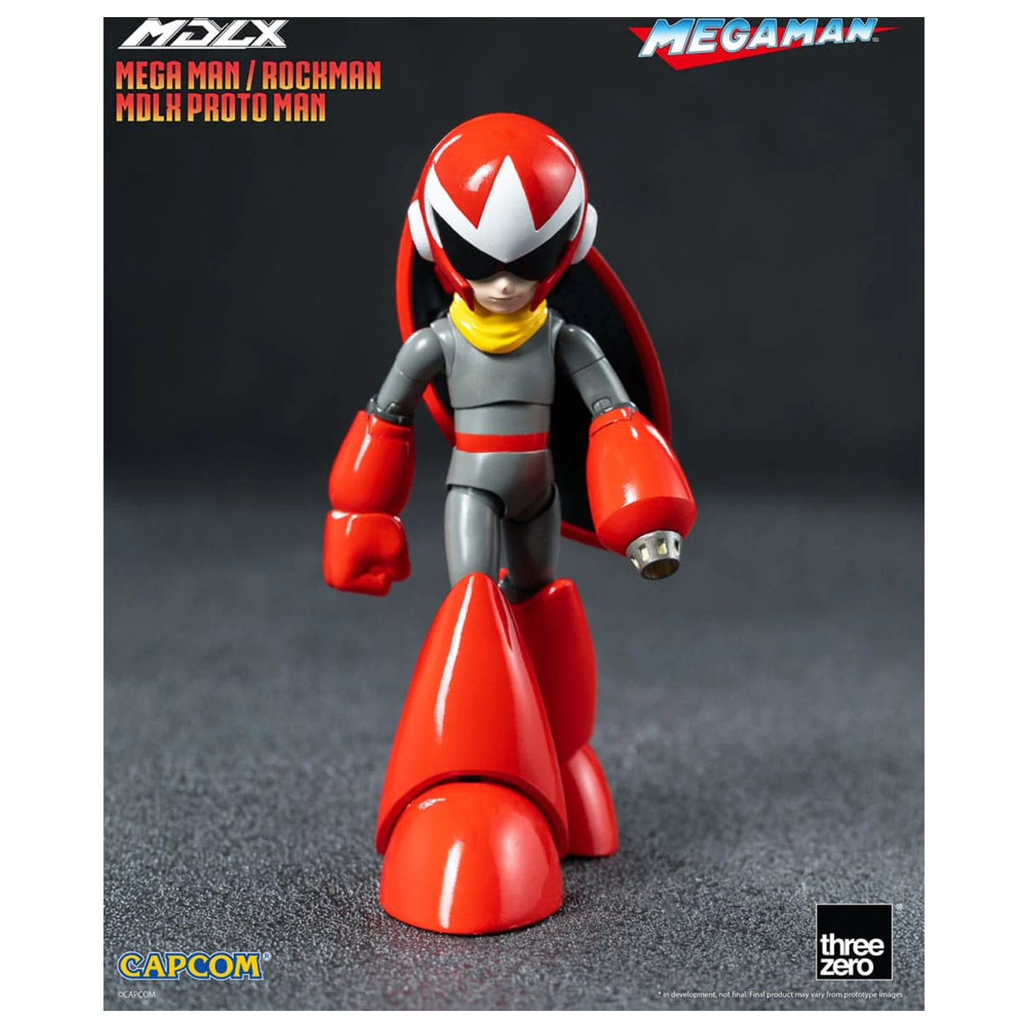 Mega Man MDLX Akcijska figura Rockman / Mega Man Proto Man 10 cm fotografija proizvoda