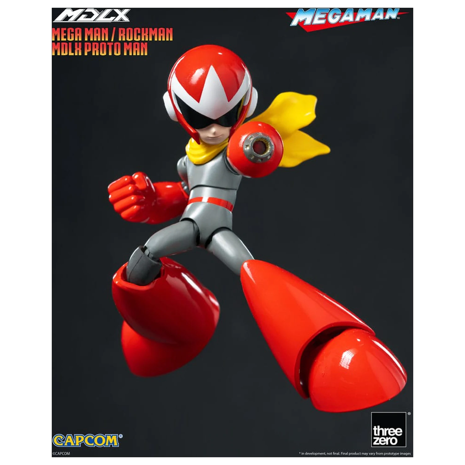 Mega Man MDLX Akcijska figura Rockman / Mega Man Proto Man 10 cm fotografija proizvoda