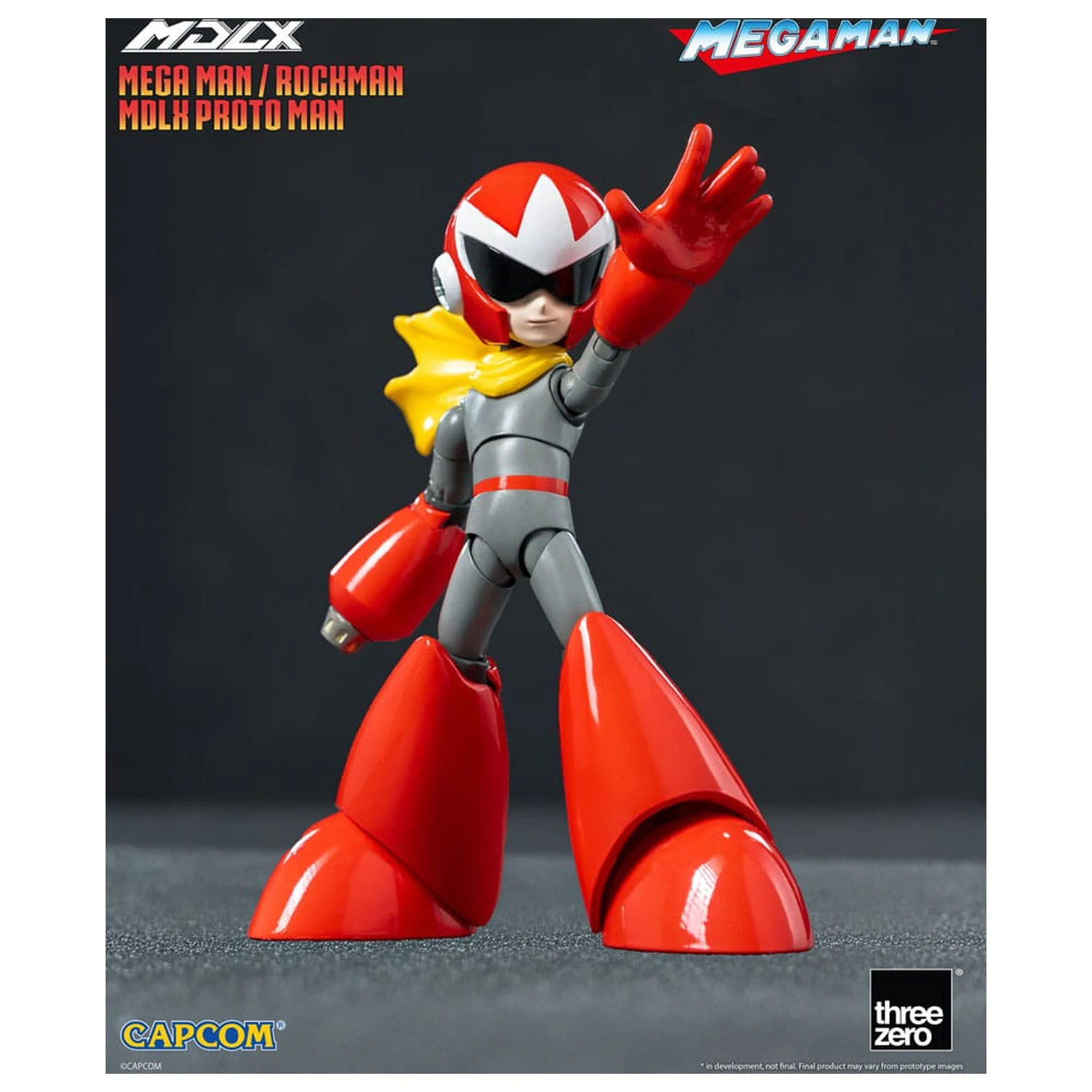 Mega Man MDLX Akcijska figura Rockman / Mega Man Proto Man 10 cm fotografija proizvoda