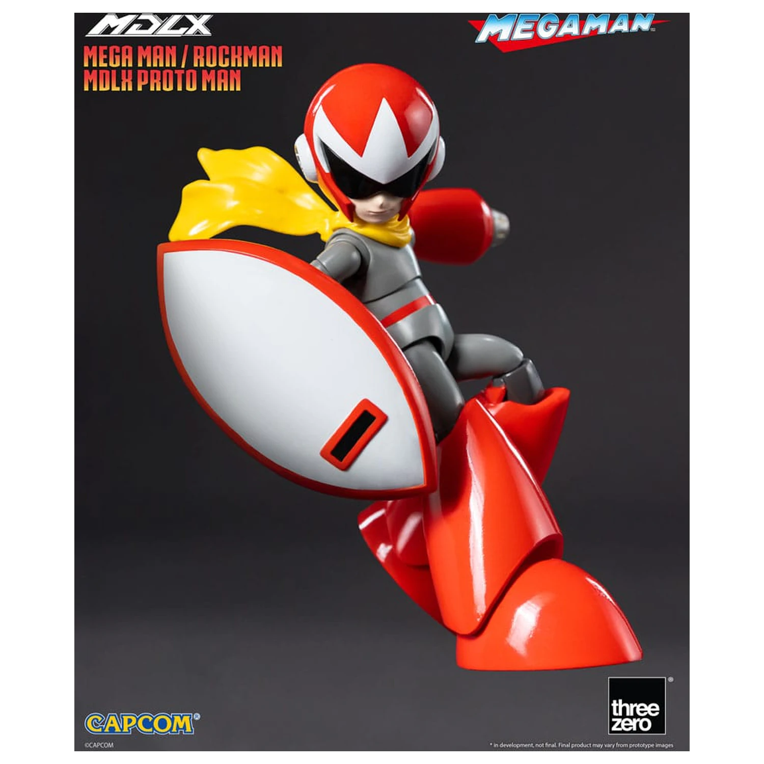 Mega Man MDLX Akcijska figura Rockman / Mega Man Proto Man 10 cm fotografija proizvoda