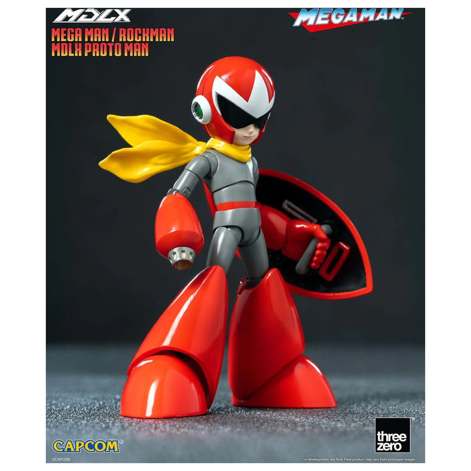 Mega Man MDLX Akcijska figura Rockman / Mega Man Proto Man 10 cm fotografija proizvoda