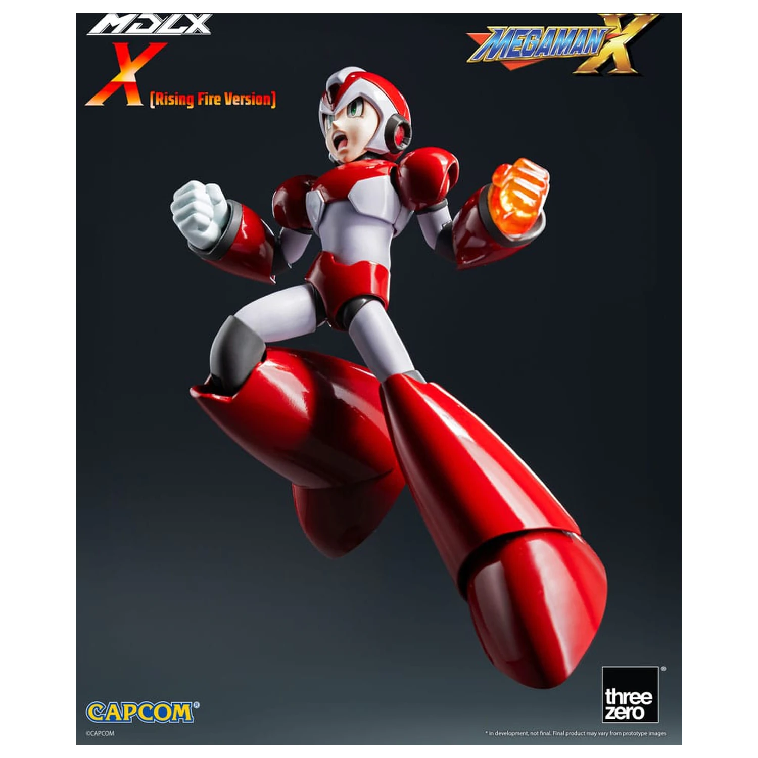 Mega Man MDLX figura Rockman X / Mega Man X (Rising Fire Version) 12 cm fotografija proizvoda