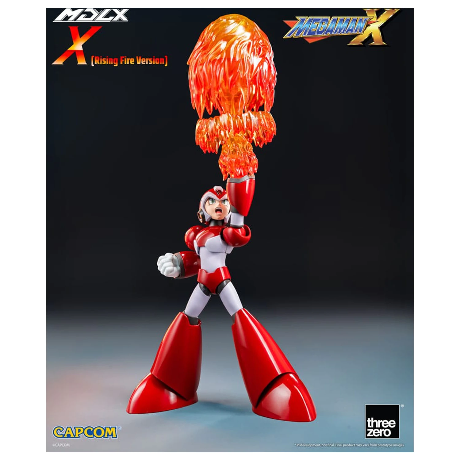 Mega Man MDLX figura Rockman X / Mega Man X (Rising Fire Version) 12 cm fotografija proizvoda