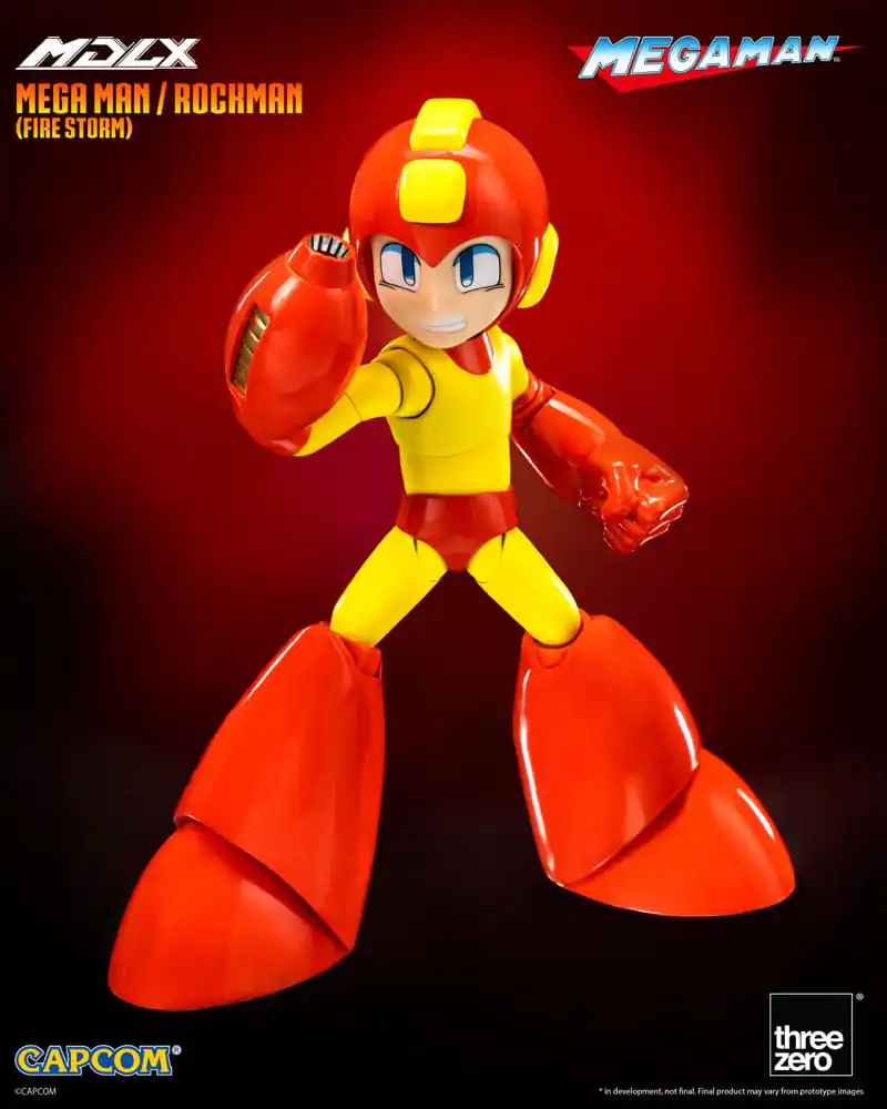 Mega Man MDLX akcijska figura Mega Man / Rockman (Fire Storm) 10 cm fotografija proizvoda