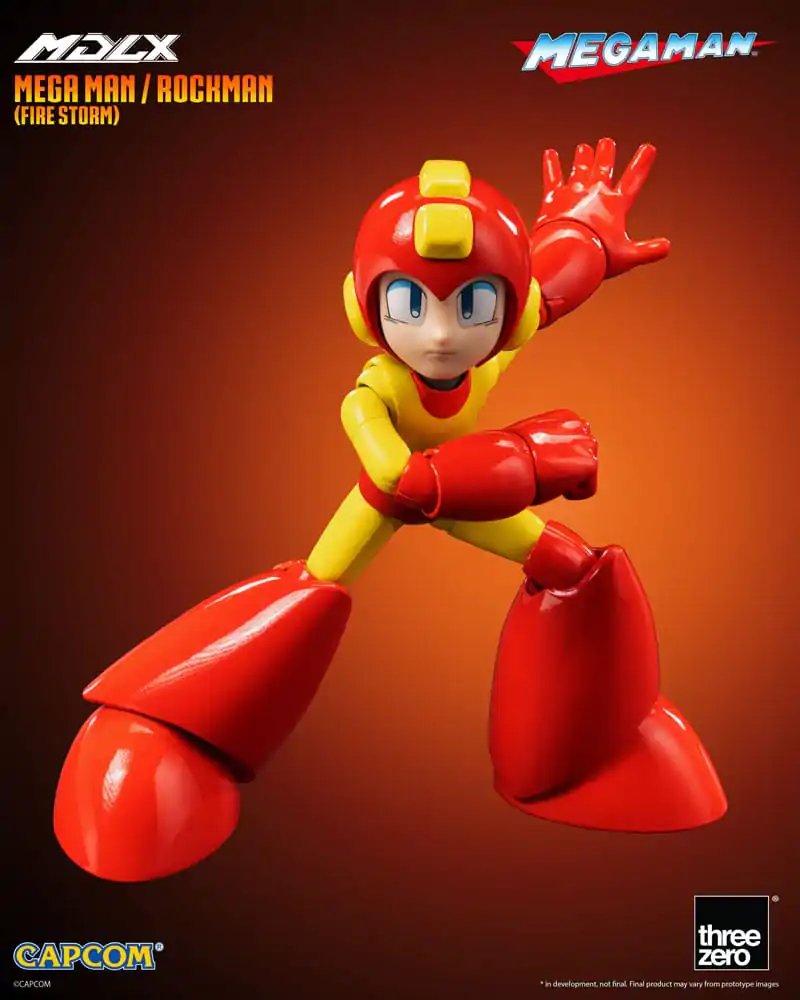 Mega Man MDLX akcijska figura Mega Man / Rockman (Fire Storm) 10 cm fotografija proizvoda