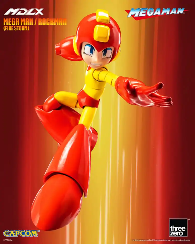 Mega Man MDLX akcijska figura Mega Man / Rockman (Fire Storm) 10 cm fotografija proizvoda