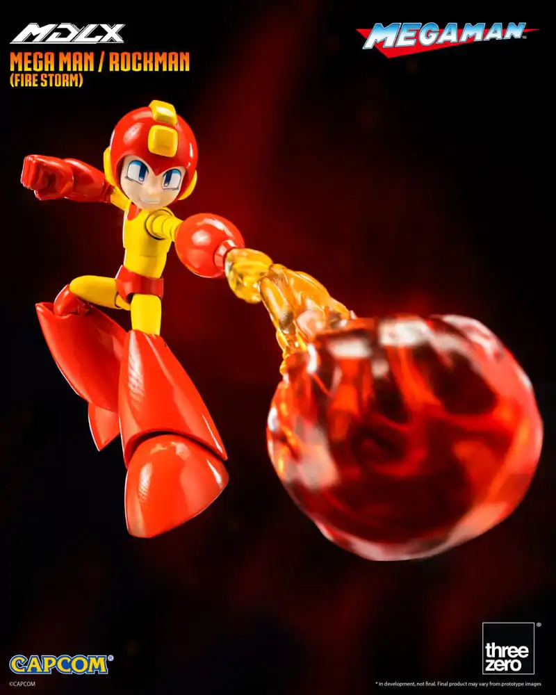 Mega Man MDLX akcijska figura Mega Man / Rockman (Fire Storm) 10 cm fotografija proizvoda