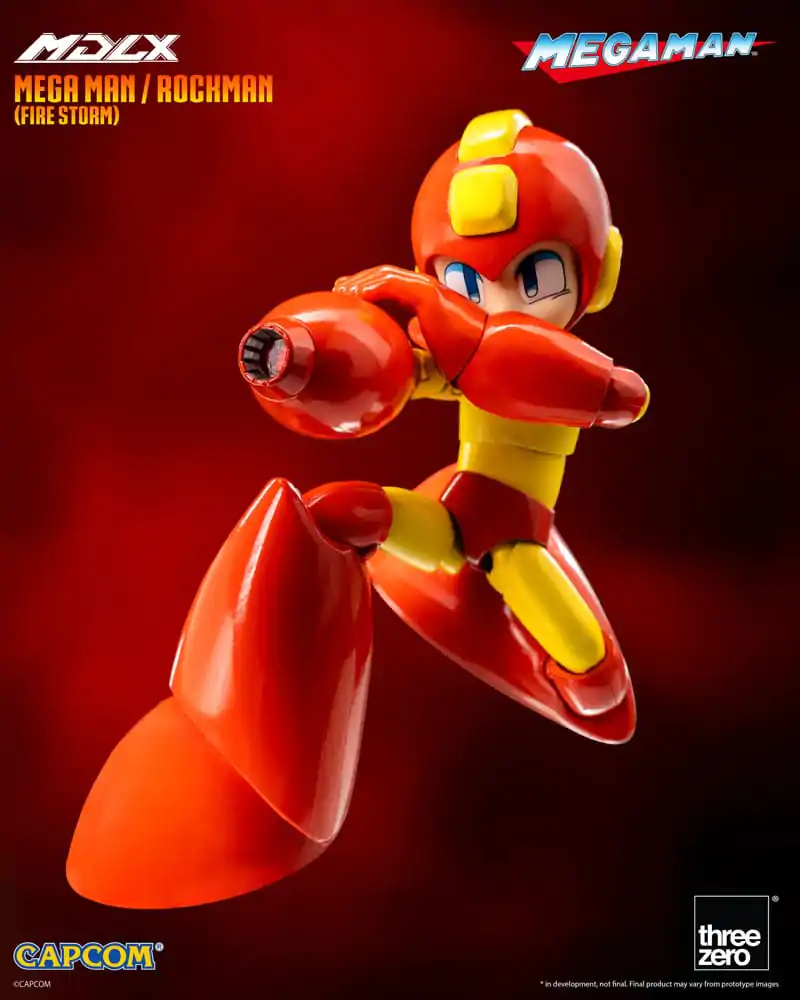 Mega Man MDLX akcijska figura Mega Man / Rockman (Fire Storm) 10 cm fotografija proizvoda