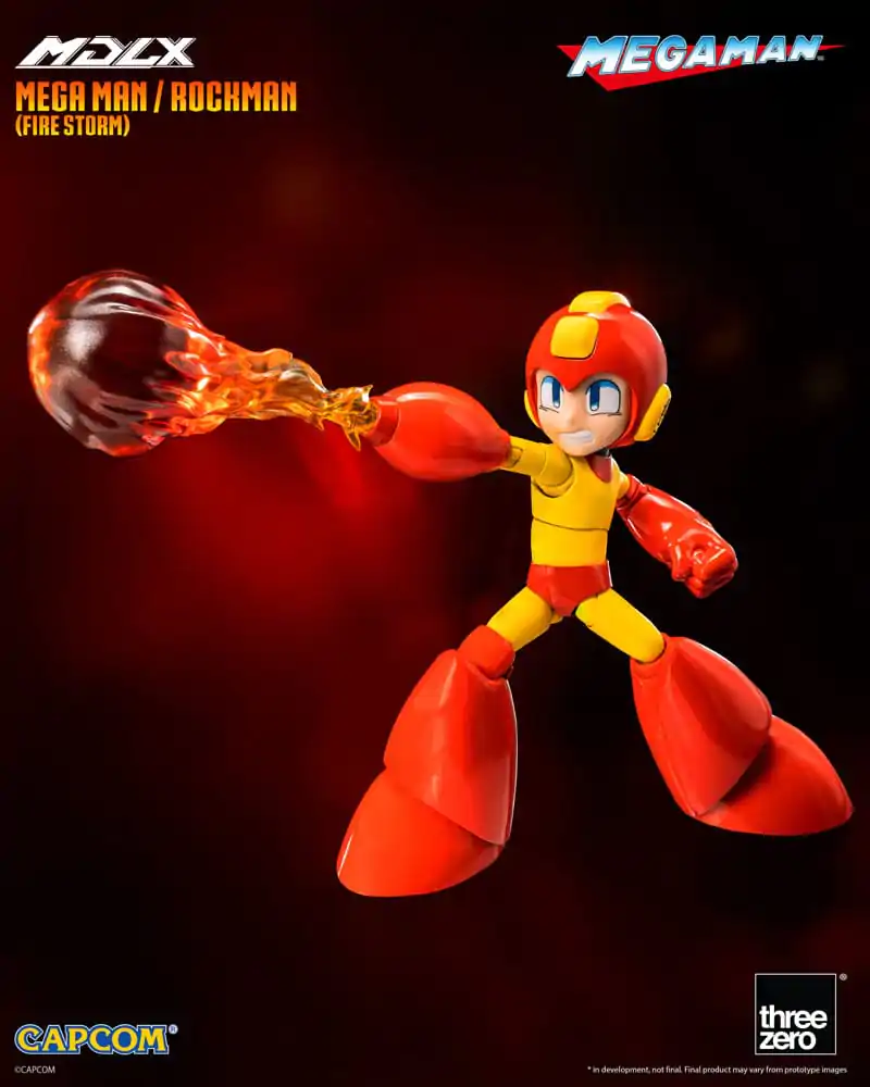 Mega Man MDLX akcijska figura Mega Man / Rockman (Fire Storm) 10 cm fotografija proizvoda