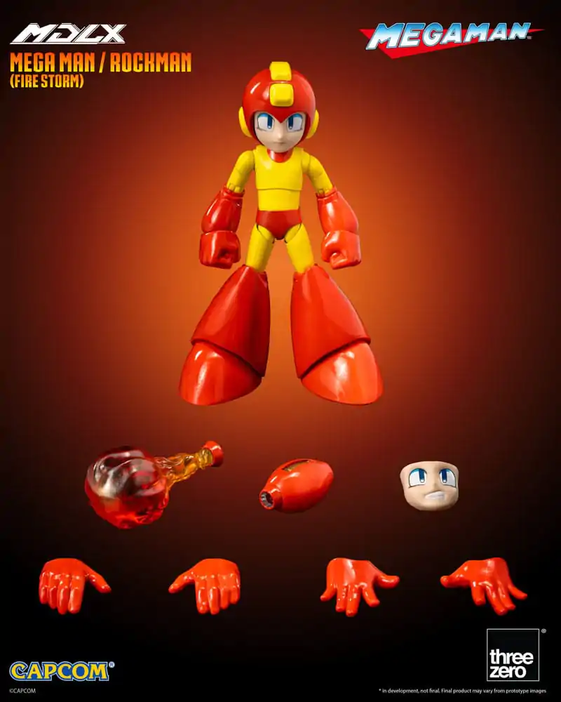 Mega Man MDLX akcijska figura Mega Man / Rockman (Fire Storm) 10 cm fotografija proizvoda