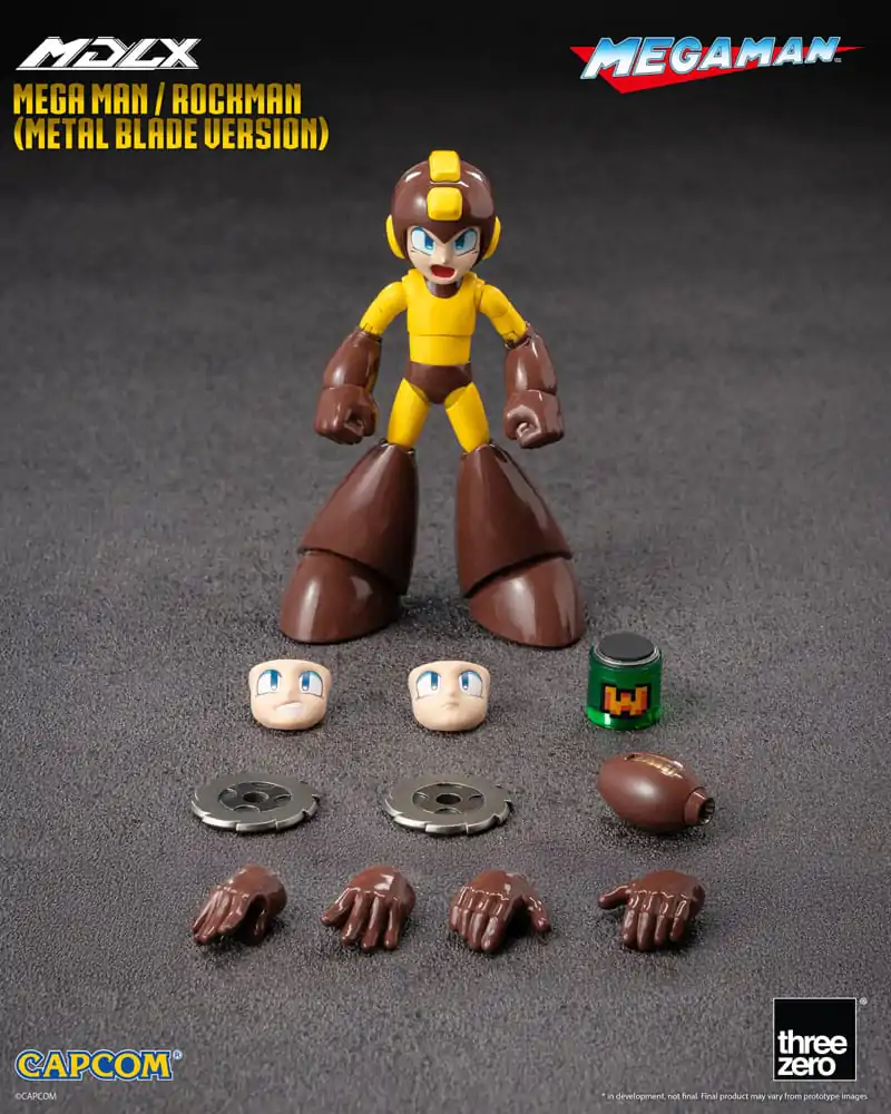 Mega Man MDLX akcijska figura Mega Man / Rockman (Metal Blade verzija) 10 cm fotografija proizvoda