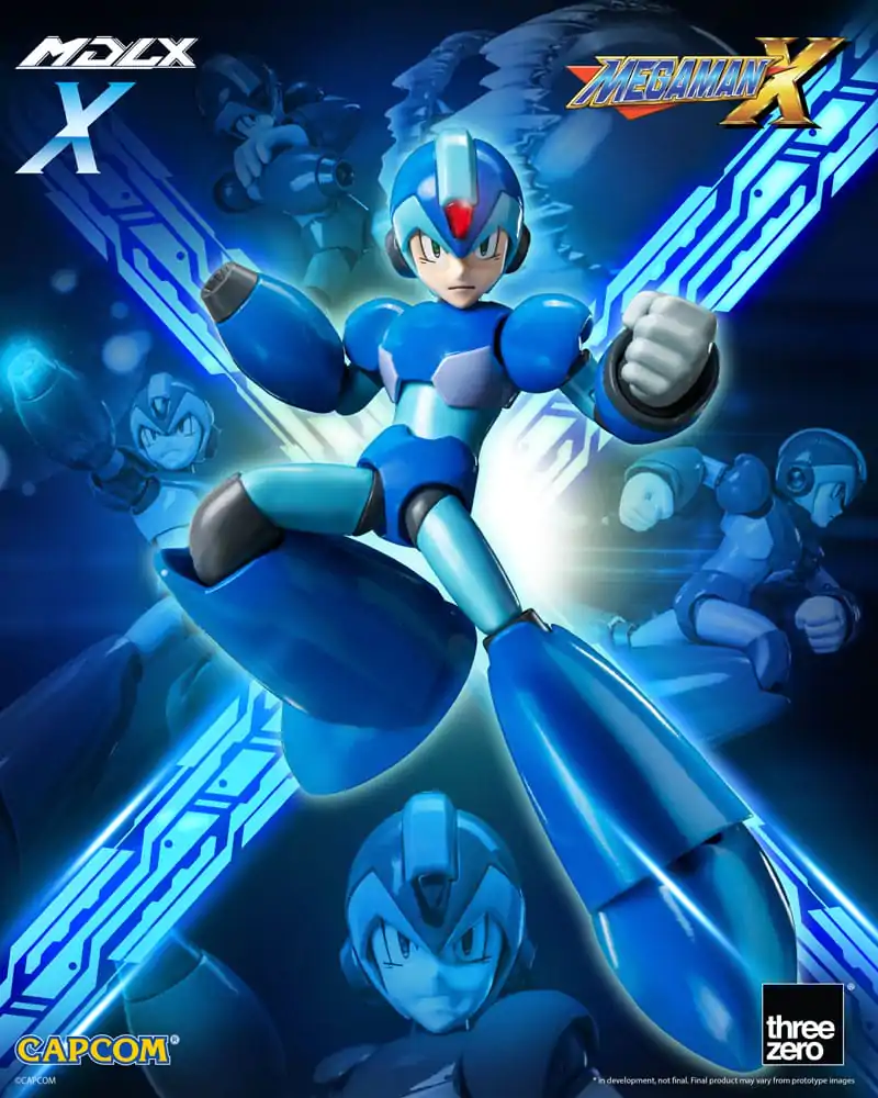 Mega Man MDLX akcijska figura Rockman X / Mega Man X 12 cm fotografija proizvoda