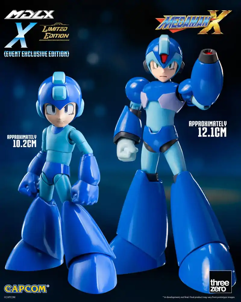 Mega Man MDLX Akcijska figura Rockman X / Mega Man X 12 cm fotografija proizvoda