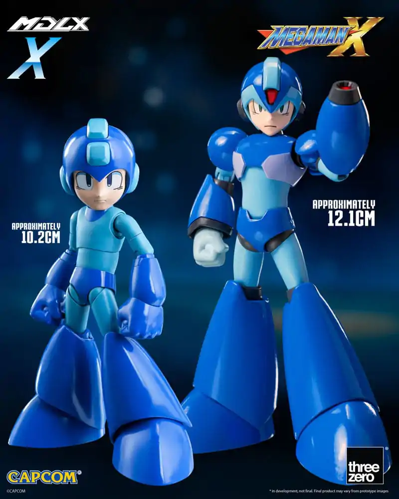 Mega Man MDLX akcijska figura Rockman X / Mega Man X 12 cm fotografija proizvoda