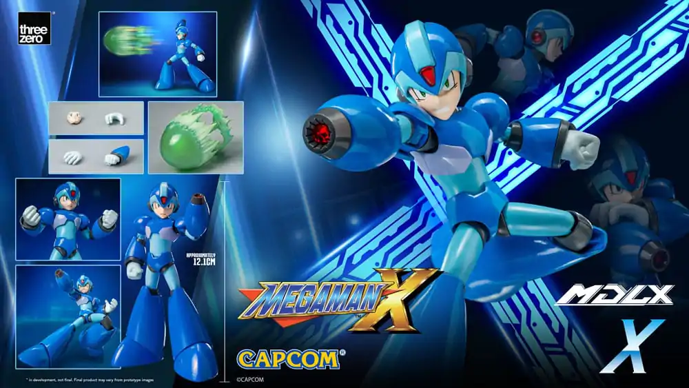 Mega Man MDLX akcijska figura Rockman X / Mega Man X 12 cm fotografija proizvoda