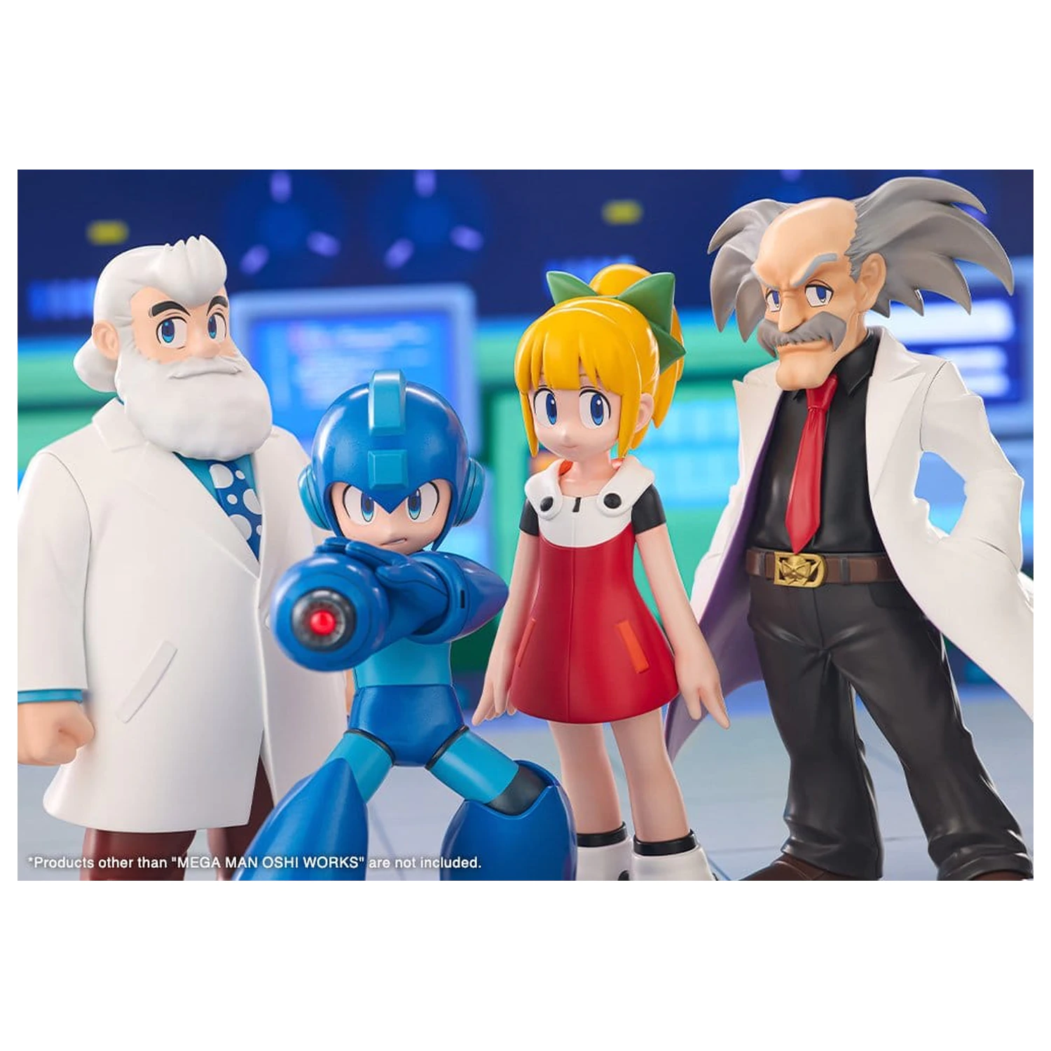Mega Man Oshi Works PVC figura Mega Man 18 cm fotografija proizvoda