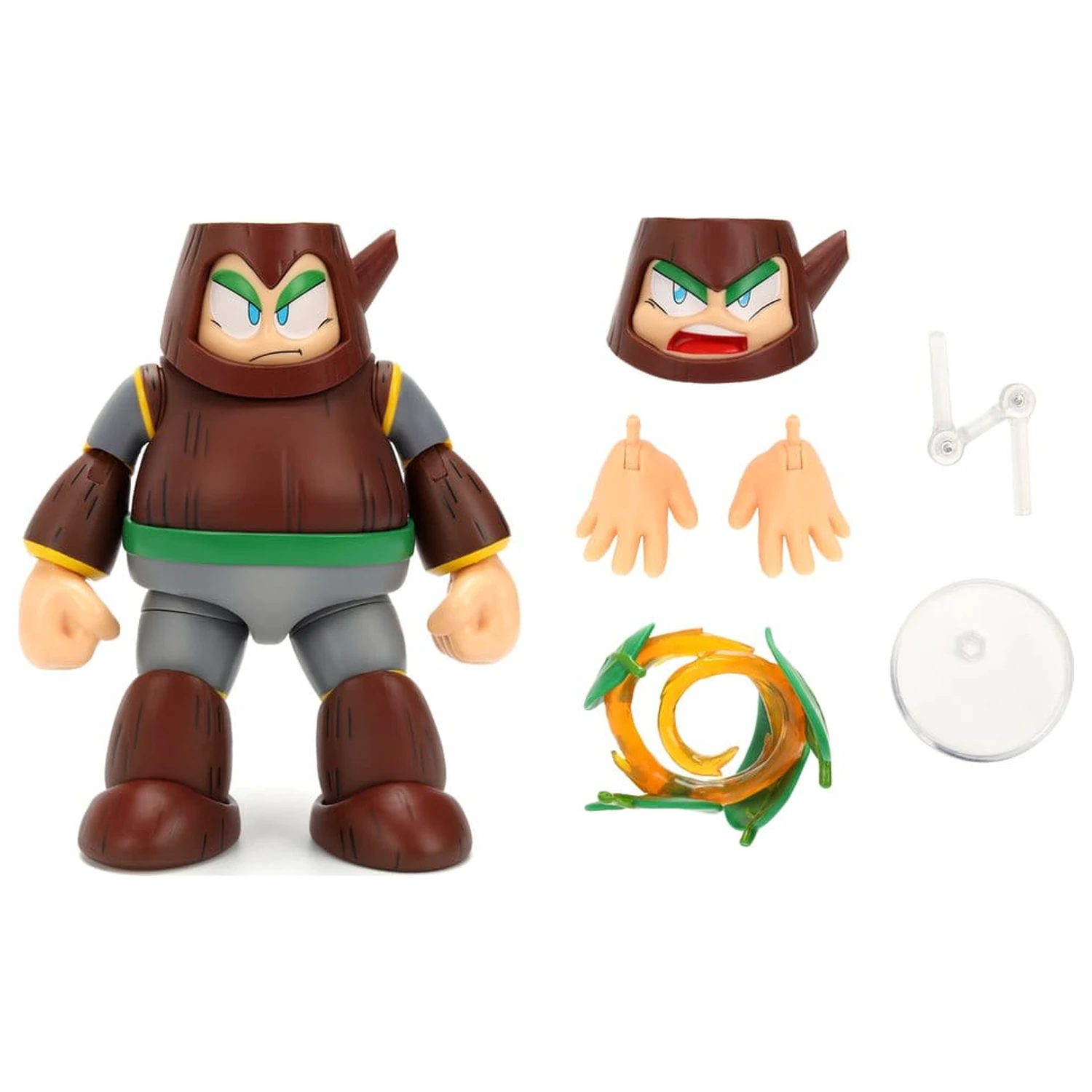 Mega Man akcijska figura Wood Man 11 cm fotografija proizvoda