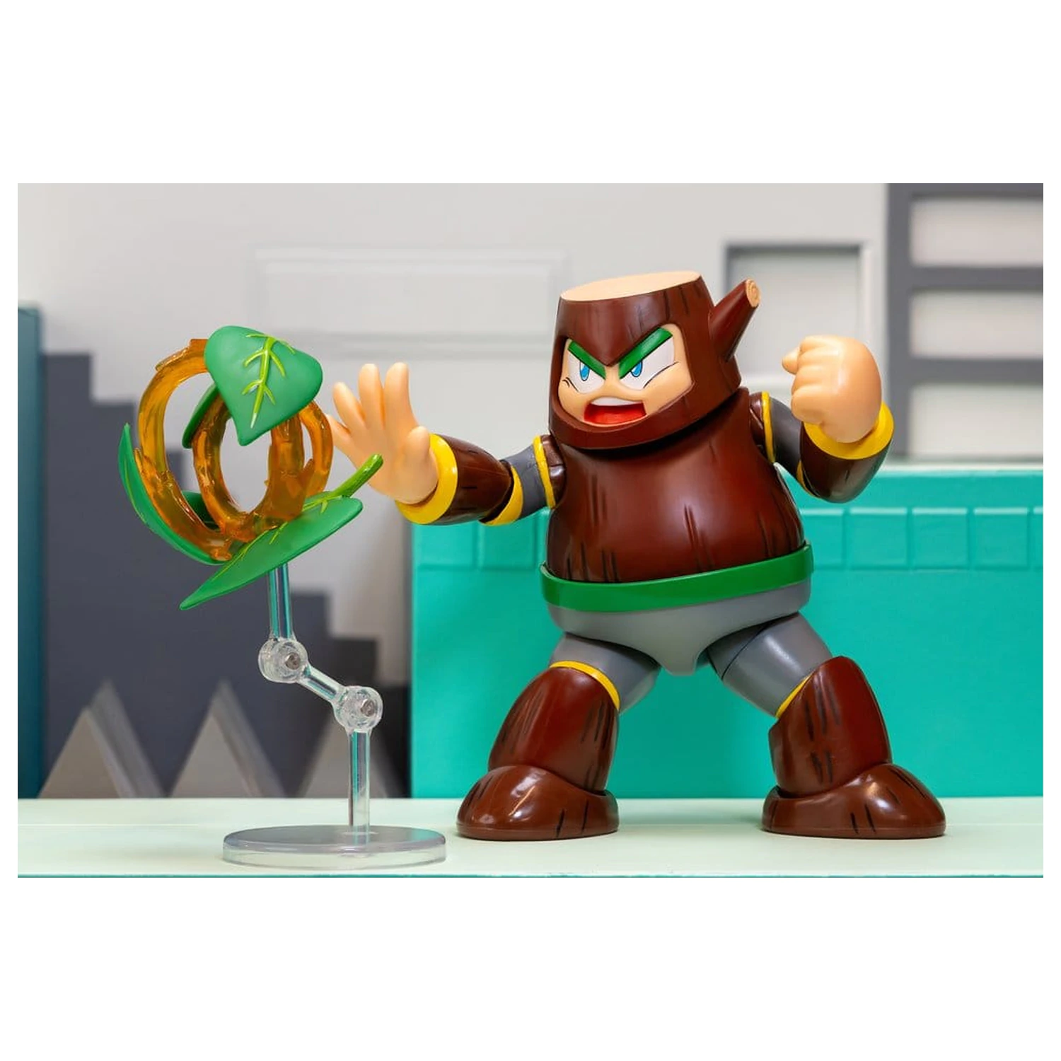 Mega Man akcijska figura Wood Man 11 cm fotografija proizvoda