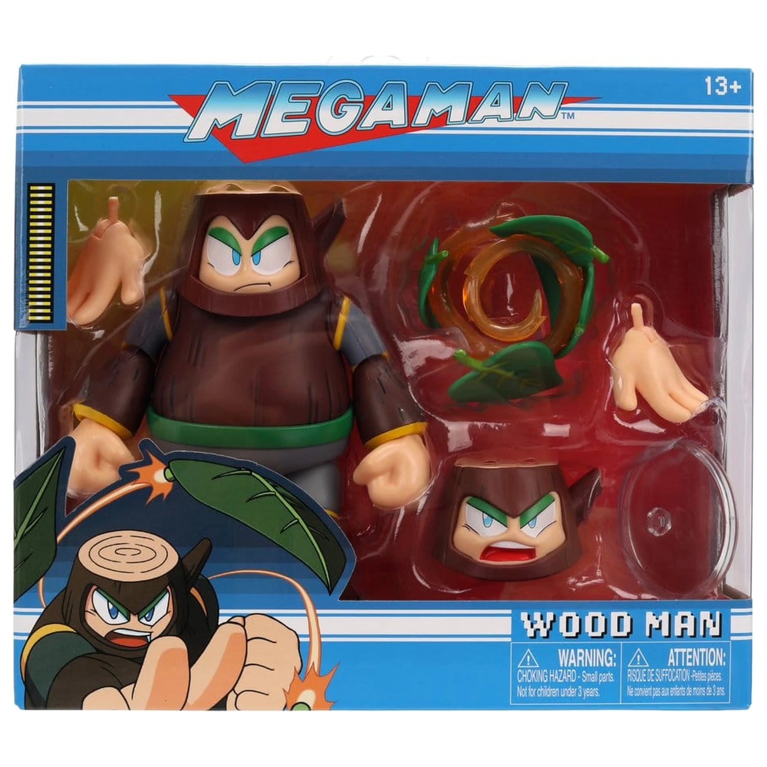 Mega Man akcijska figura Wood Man 11 cm fotografija proizvoda