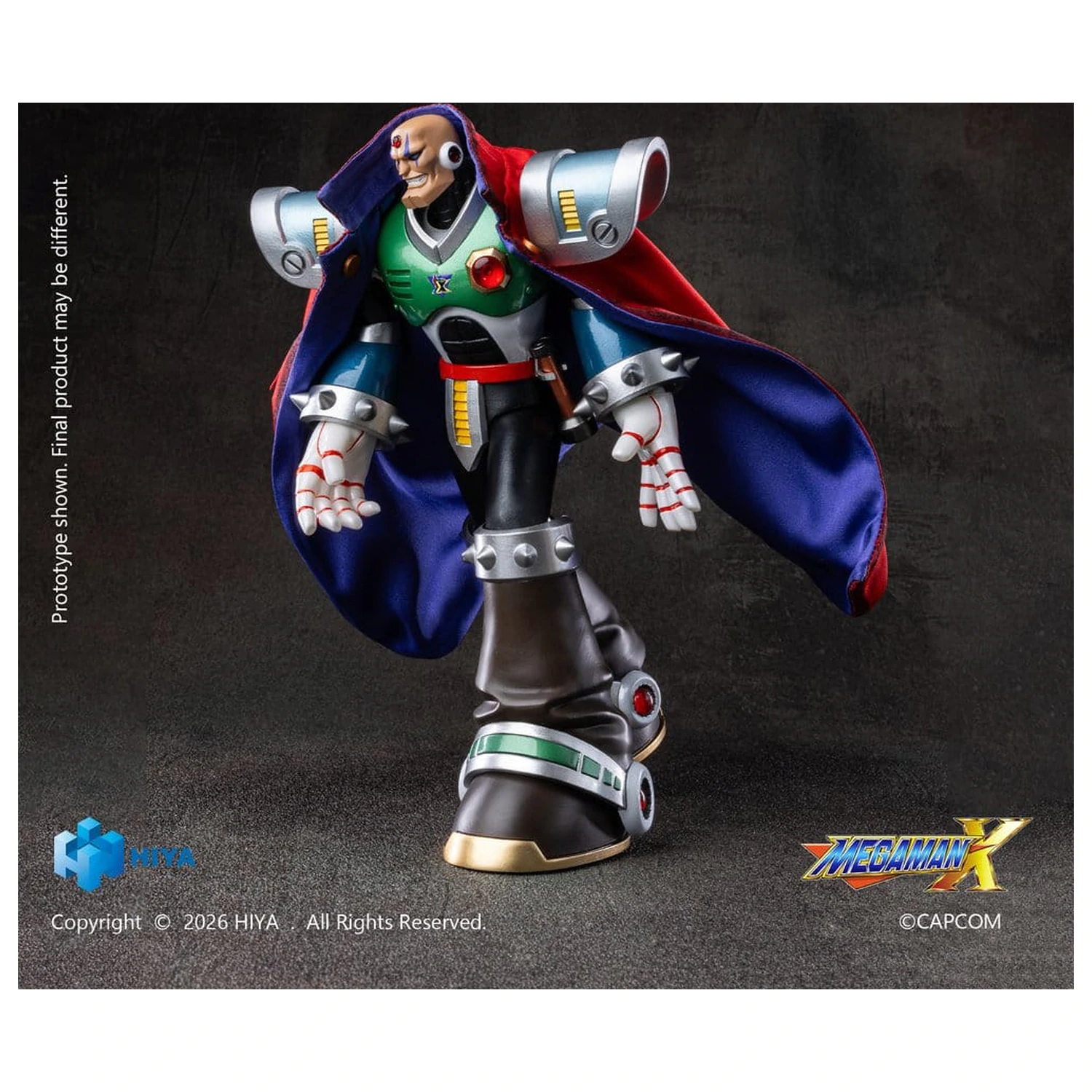 Mega Man X Izuzetna osnovna akcijska figura Sigma 18 cm fotografija proizvoda