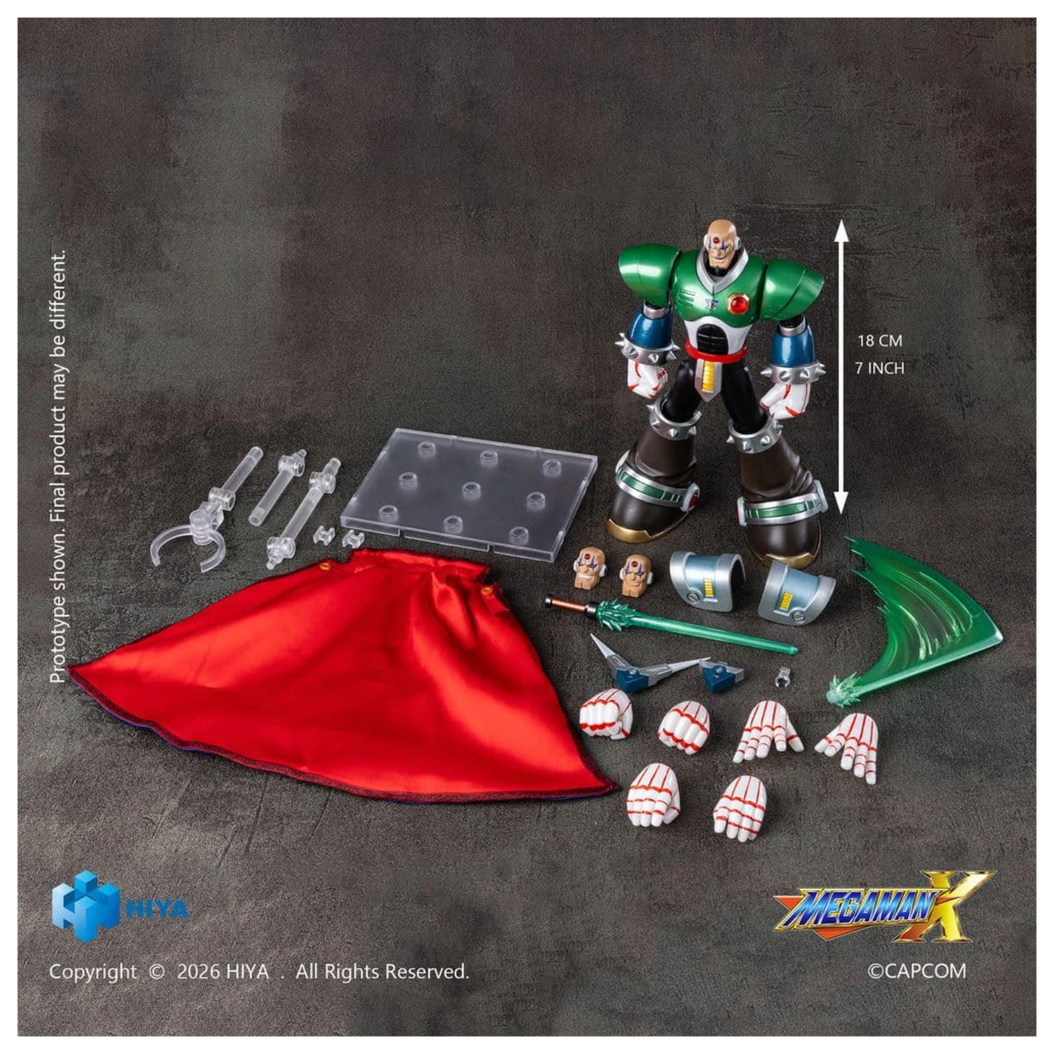 Mega Man X Izuzetna osnovna akcijska figura Sigma 18 cm fotografija proizvoda
