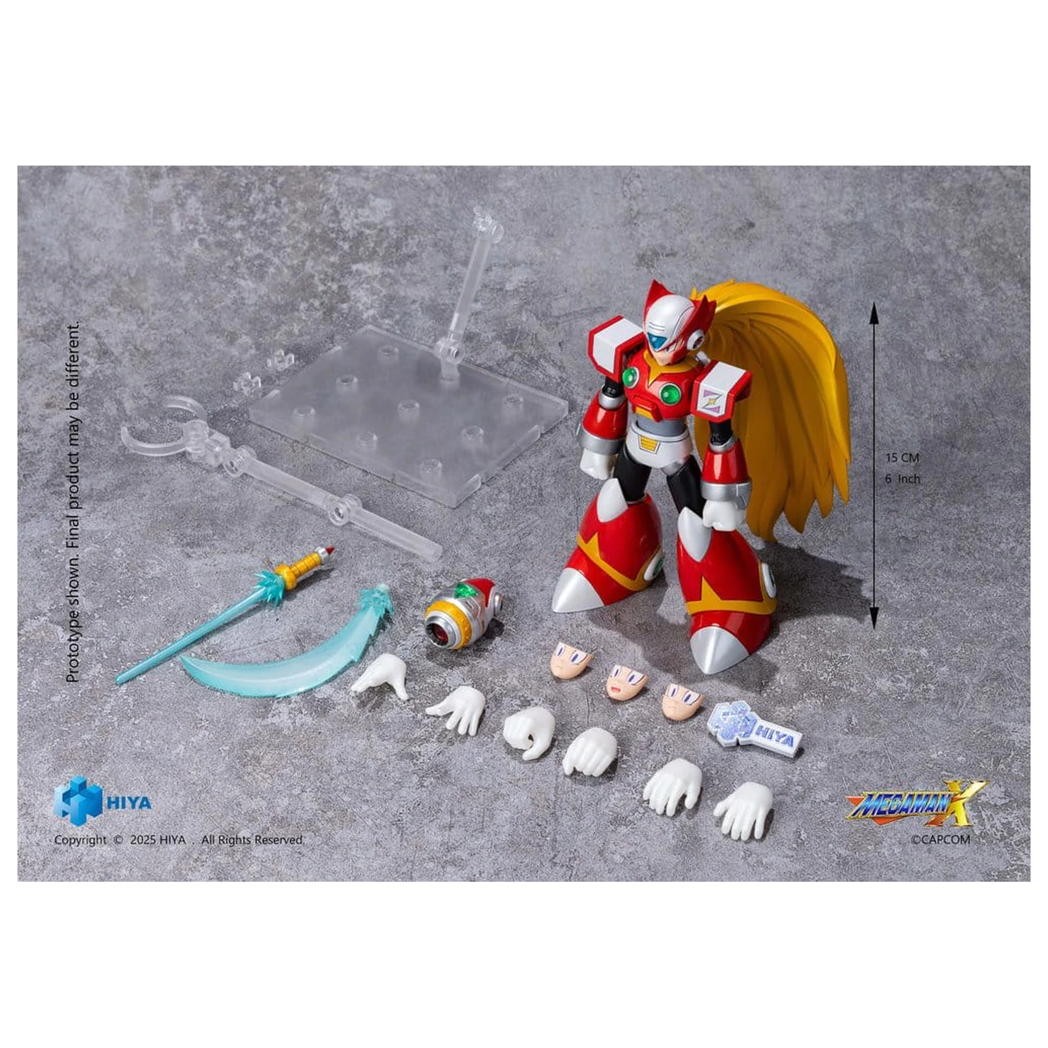 Mega Man X Exquisite Basic Action Figure Zero 15 cm fotografija proizvoda