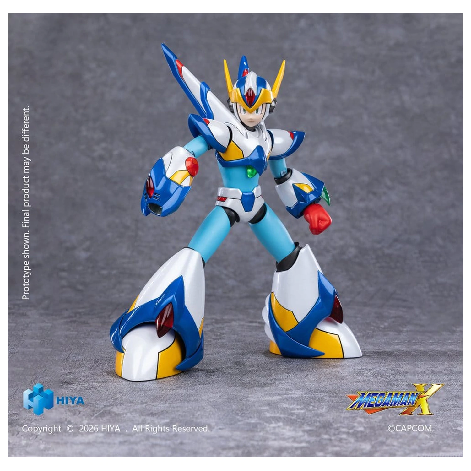 Mega Man X Exquisite Basic Series Akcijska figura X Falcon Armor verzija 15 cm fotografija proizvoda
