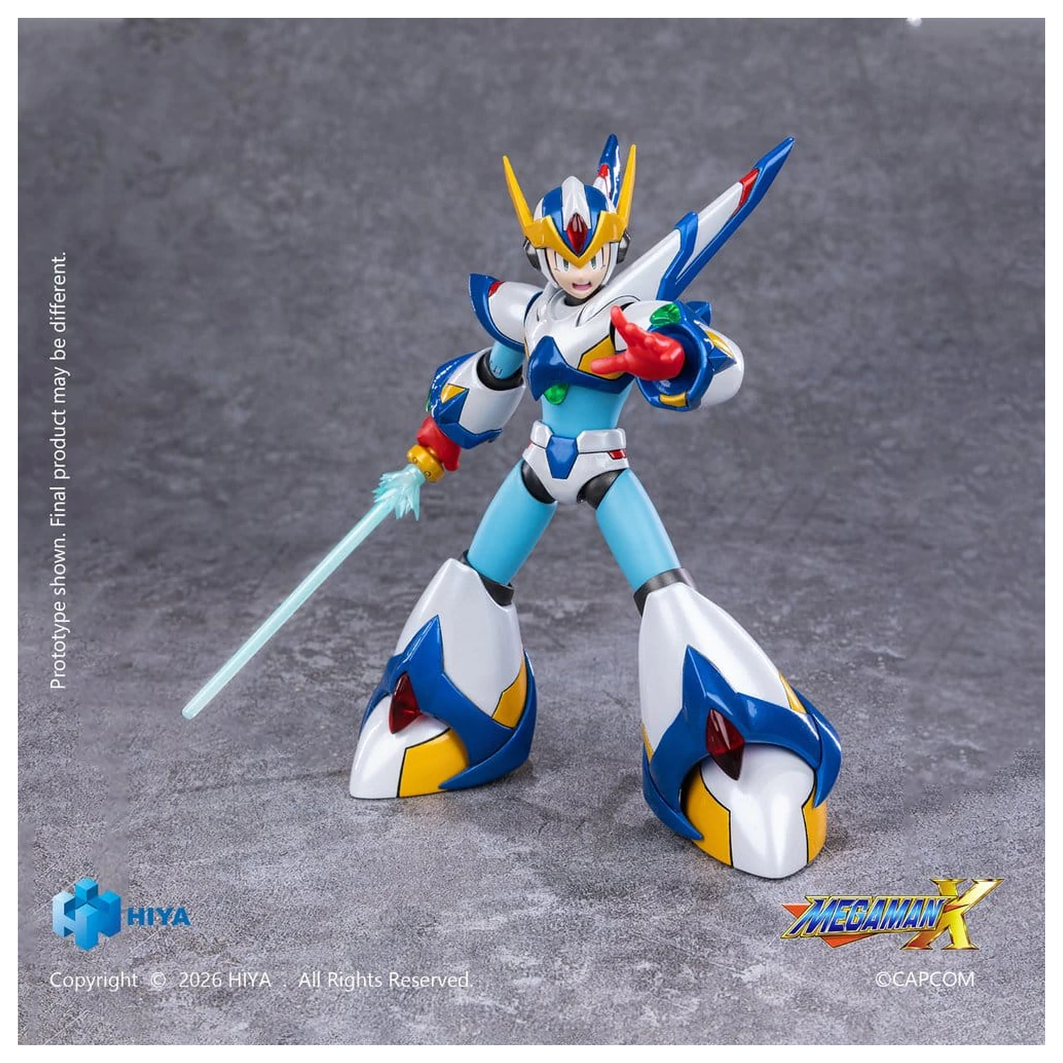 Mega Man X Exquisite Basic Series Akcijska figura X Falcon Armor verzija 15 cm fotografija proizvoda