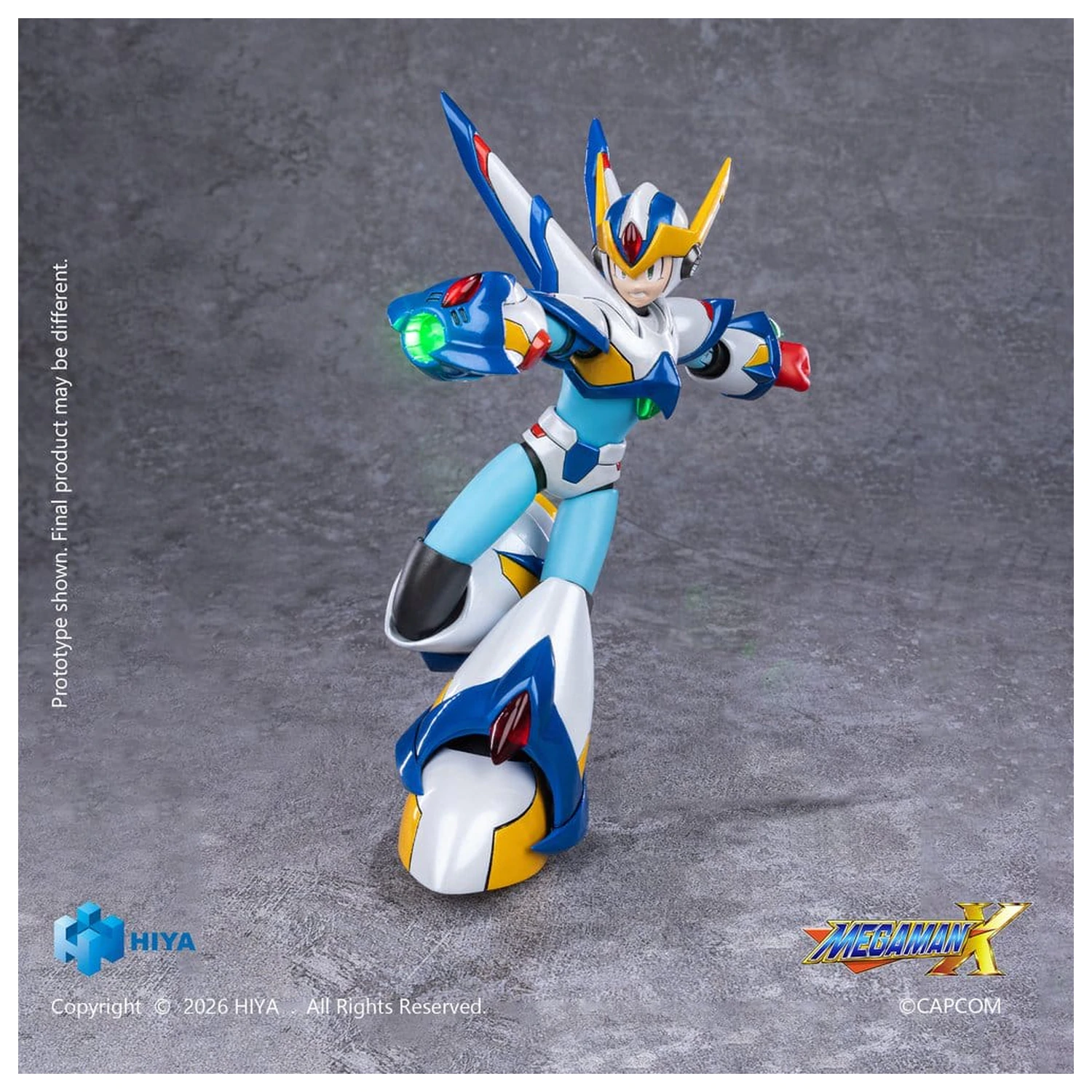 Mega Man X Exquisite Basic Series Akcijska figura X Falcon Armor verzija 15 cm fotografija proizvoda
