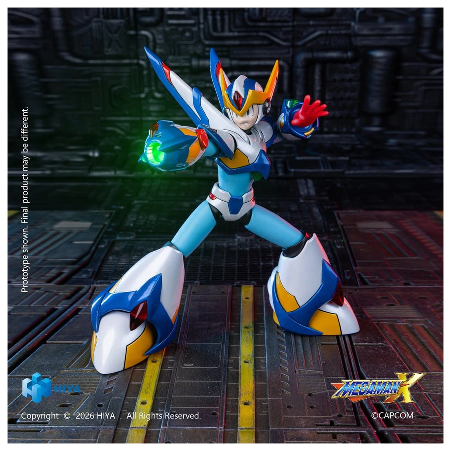 Mega Man X Exquisite Basic Series Akcijska figura X Falcon Armor verzija 15 cm fotografija proizvoda