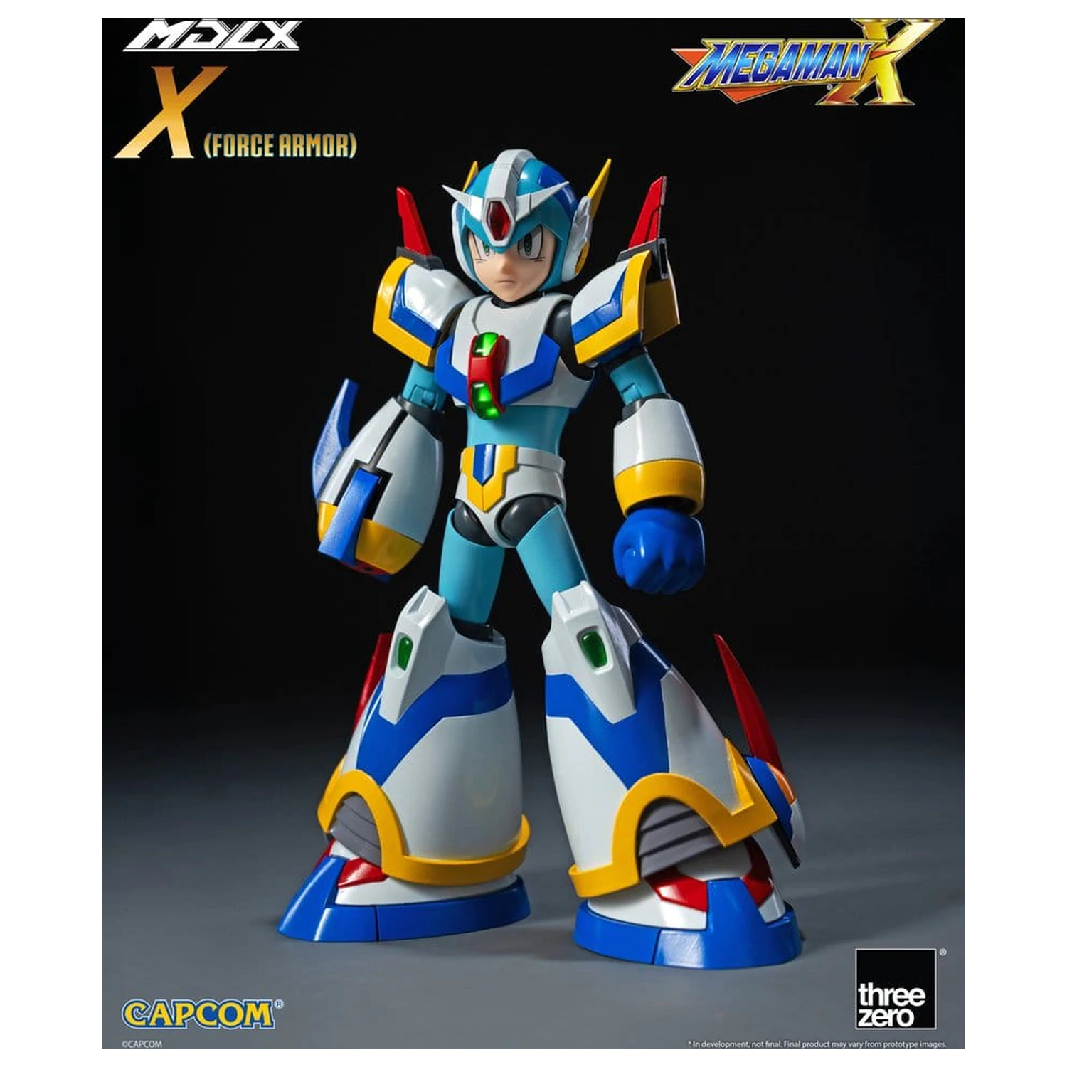 Mega Man X MDLX akcijska figura Rockman / Mega Man Force Armor 12 cm fotografija proizvoda