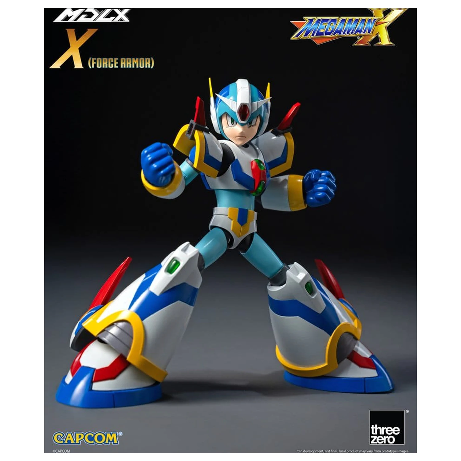 Mega Man X MDLX akcijska figura Rockman / Mega Man Force Armor 12 cm fotografija proizvoda