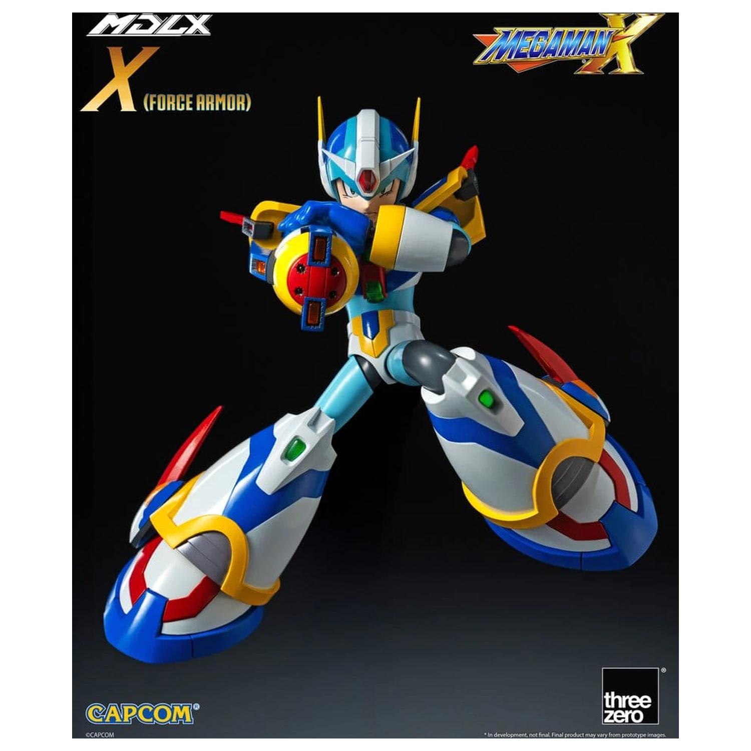 Mega Man X MDLX akcijska figura Rockman / Mega Man Force Armor 12 cm fotografija proizvoda