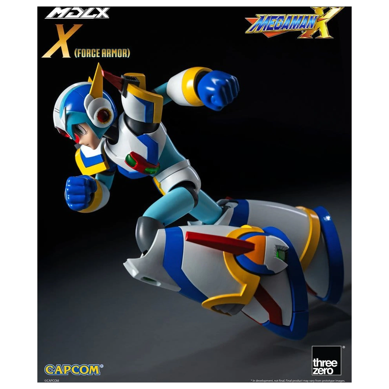 Mega Man X MDLX akcijska figura Rockman / Mega Man Force Armor 12 cm fotografija proizvoda