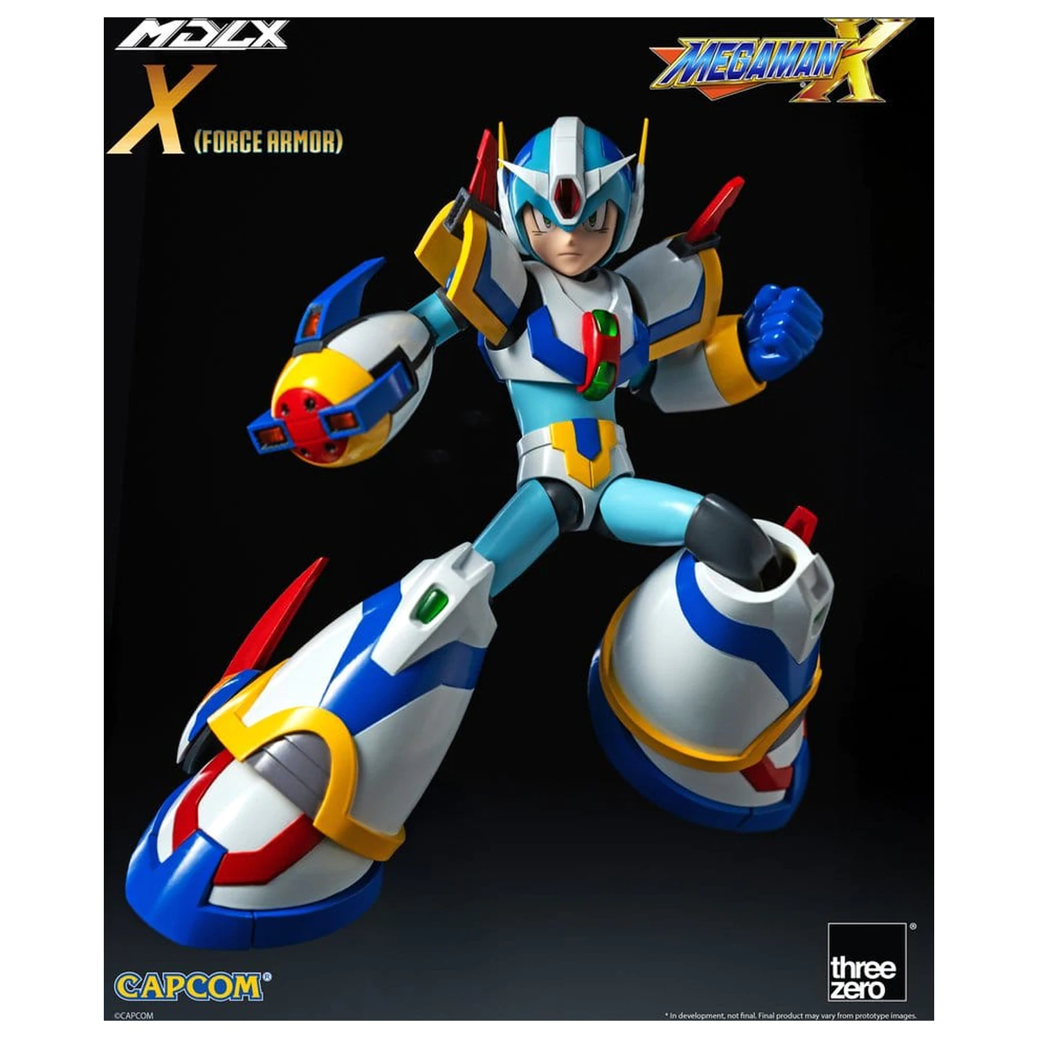 Mega Man X MDLX akcijska figura Rockman / Mega Man Force Armor 12 cm fotografija proizvoda