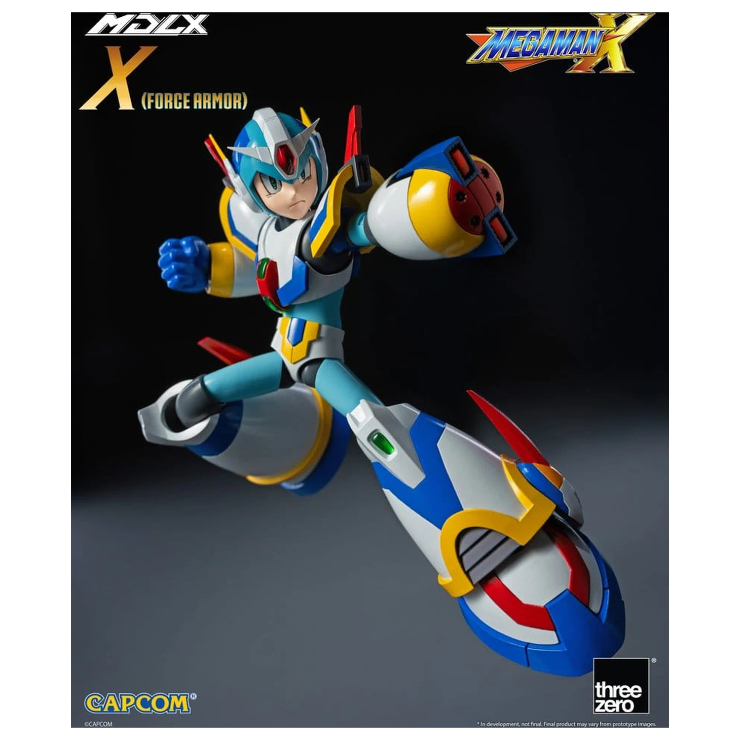 Mega Man X MDLX akcijska figura Rockman / Mega Man Force Armor 12 cm fotografija proizvoda