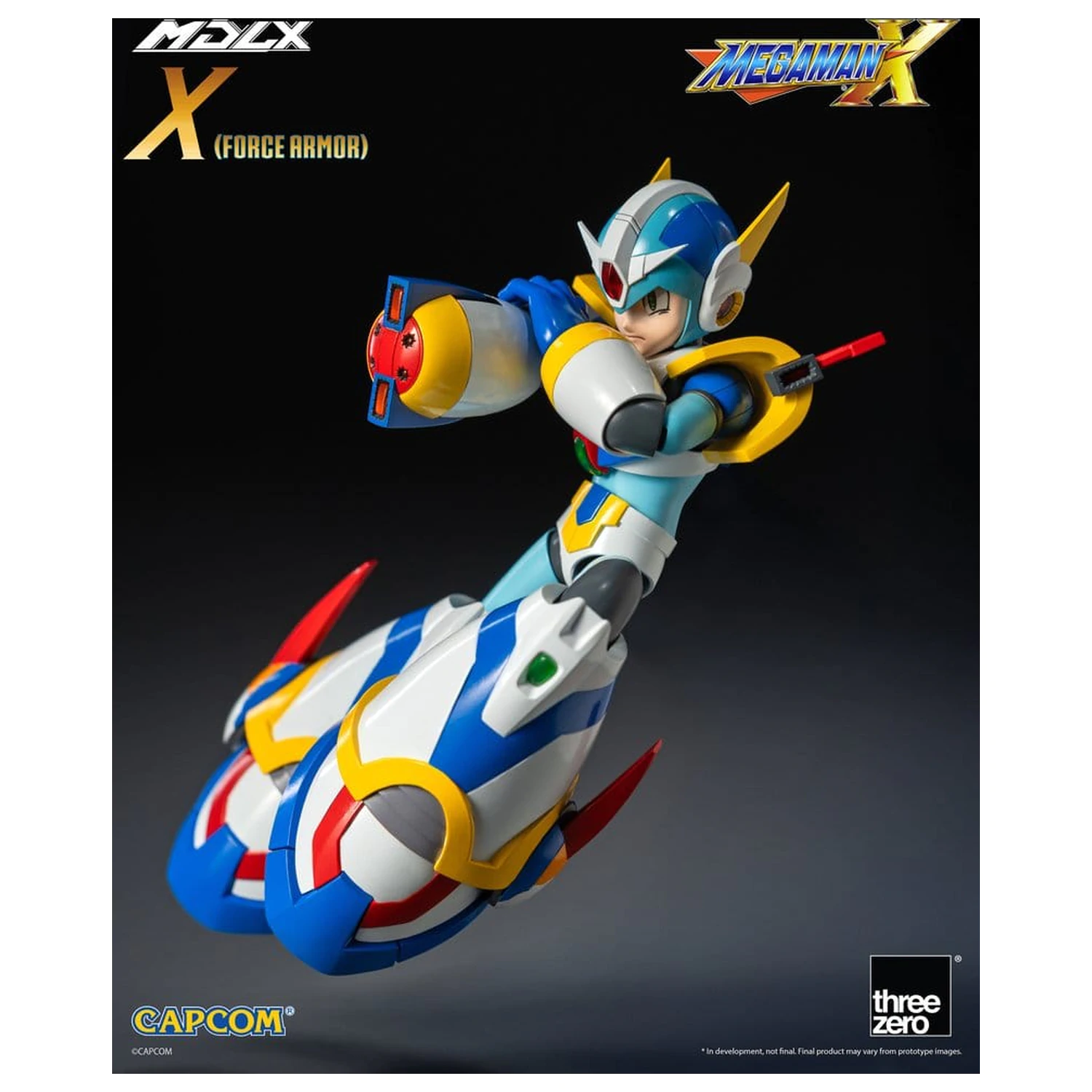 Mega Man X MDLX akcijska figura Rockman / Mega Man Force Armor 12 cm fotografija proizvoda