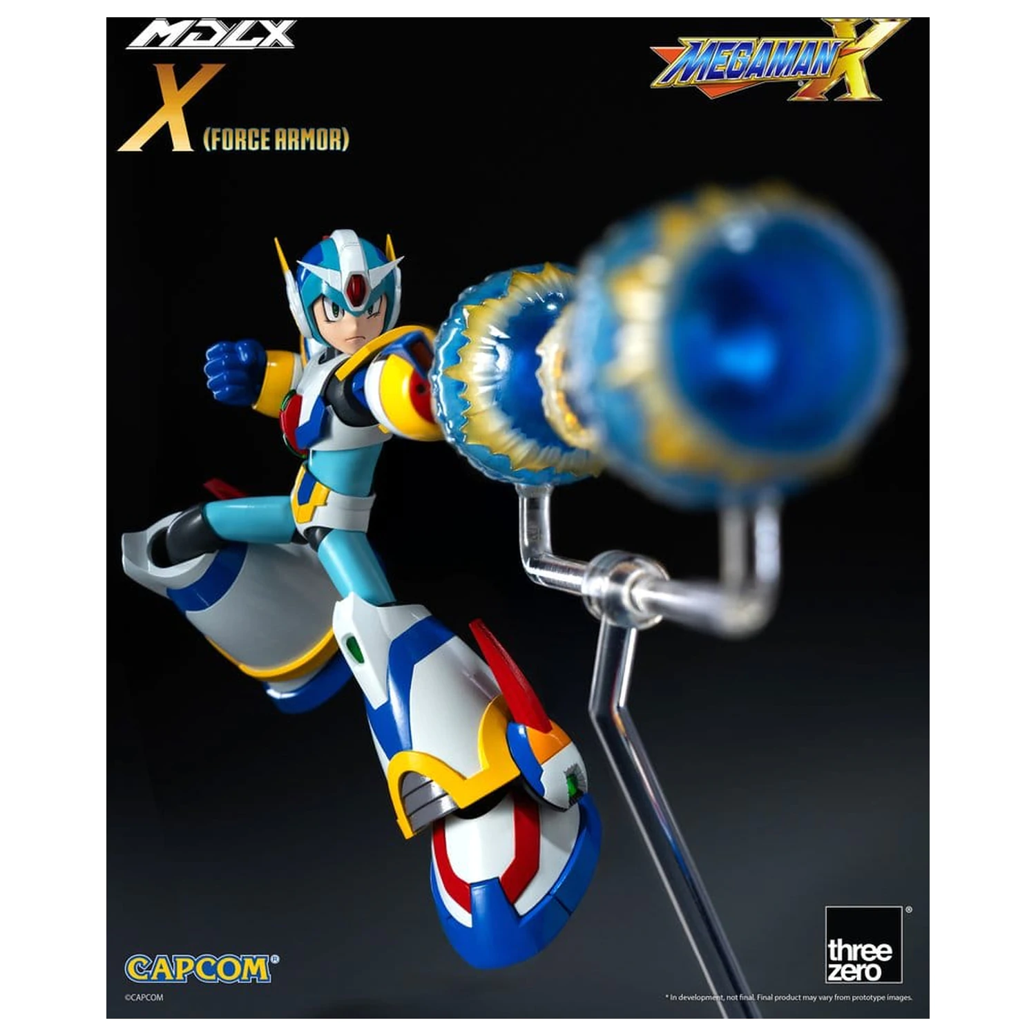 Mega Man X MDLX akcijska figura Rockman / Mega Man Force Armor 12 cm fotografija proizvoda