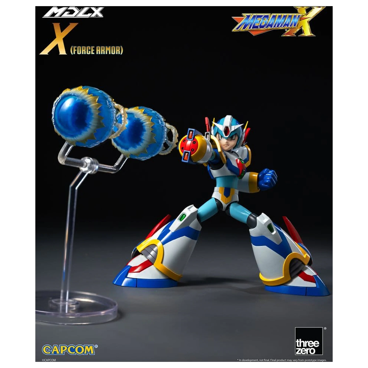 Mega Man X MDLX akcijska figura Rockman / Mega Man Force Armor 12 cm fotografija proizvoda