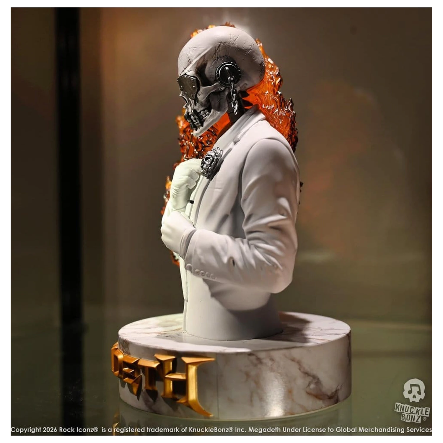 Megadeth 3D vinilna statua završnog studijskog albuma 21 cm fotografija proizvoda