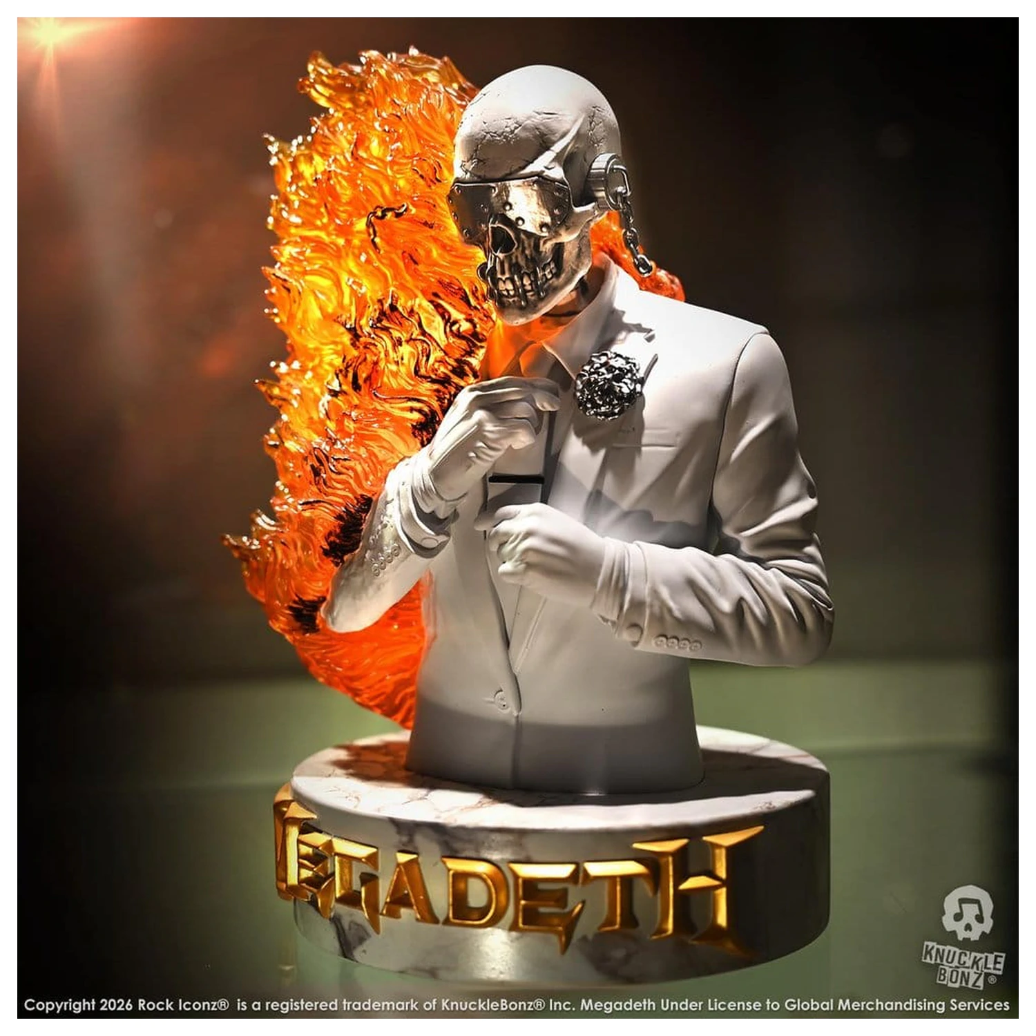 Megadeth 3D vinilna statua završnog studijskog albuma 21 cm fotografija proizvoda