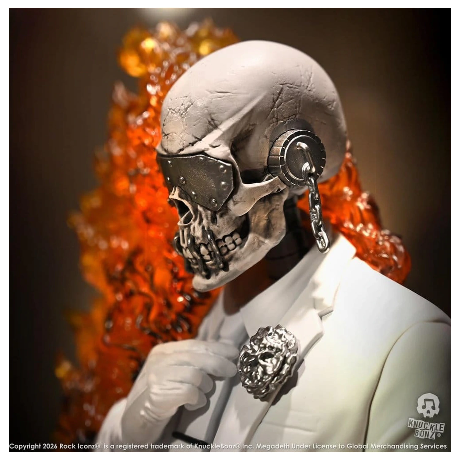 Megadeth 3D vinilna statua završnog studijskog albuma 21 cm fotografija proizvoda