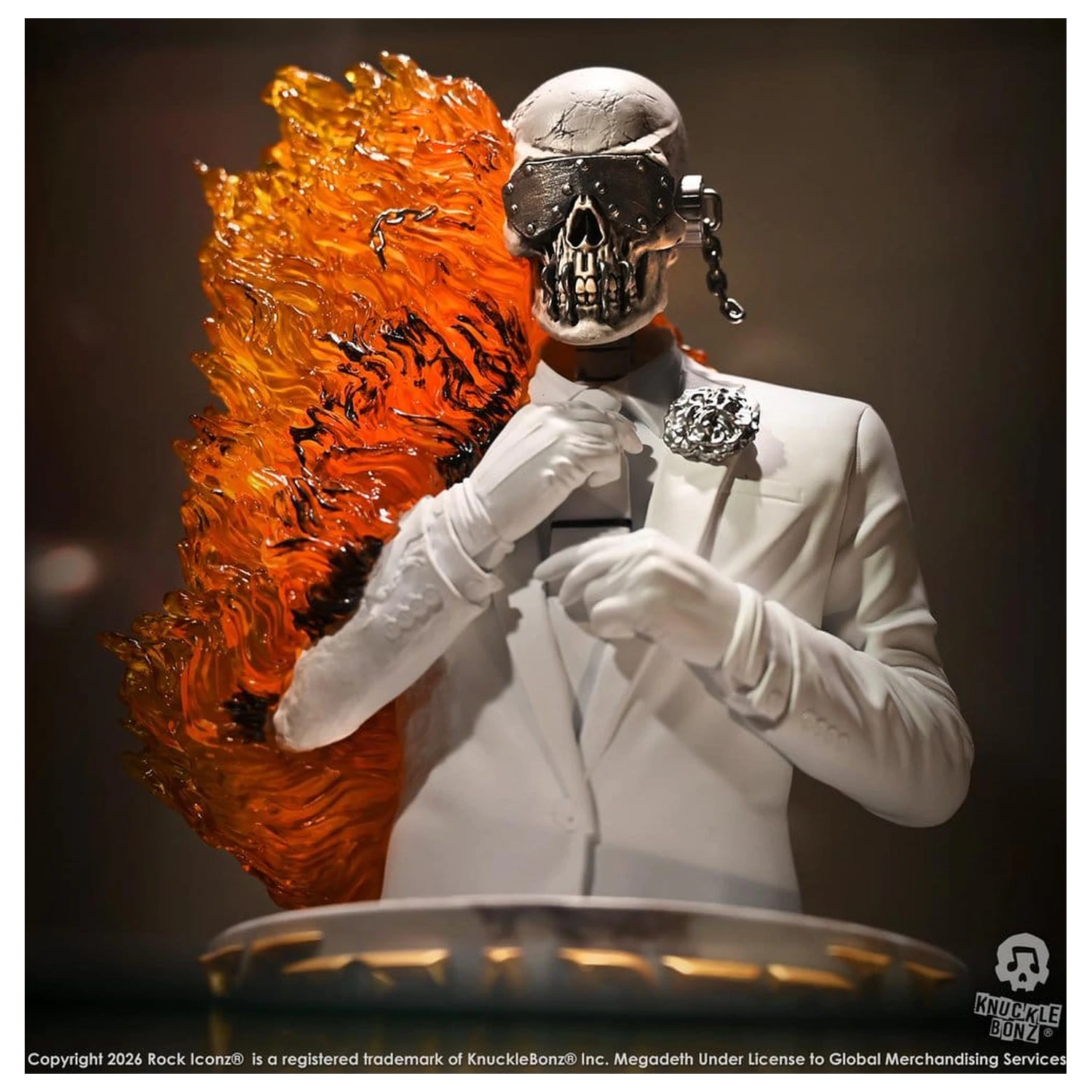 Megadeth 3D vinilna statua završnog studijskog albuma 21 cm fotografija proizvoda